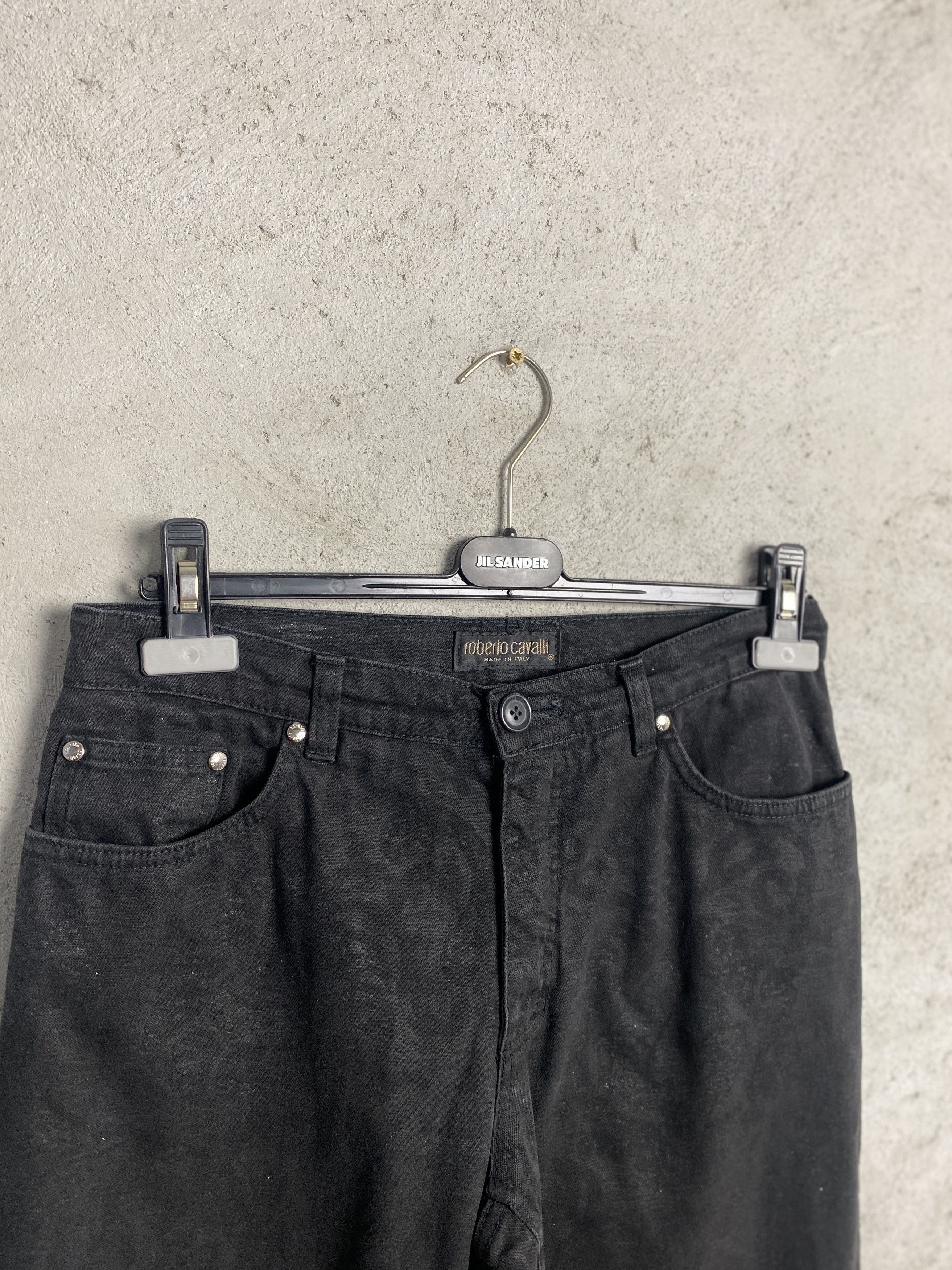 Roberto Cavalli Roberto Cavalli patterned jeans denim pants vintage 90s Size US 30 / EU 46 - 2 Thumbnail