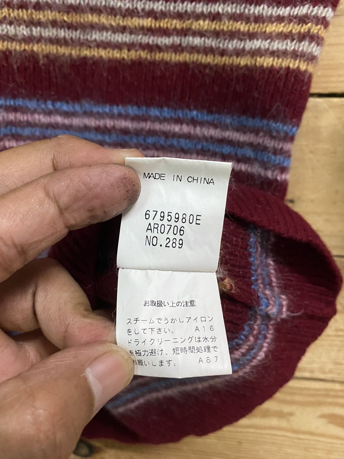 Designer × Marc Jacobs Marc jacobs stripes henley knitwear Size US S / EU 44-46 / 1 - 9 Thumbnail