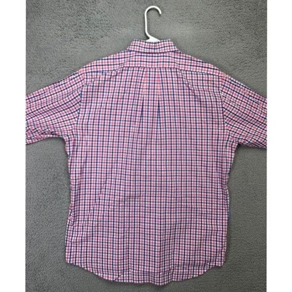 Vineyard Vines Vineyard Vines Shirt Adult Large Murray Red Multi Plaid Button Down Slim Fit Men Size US L / EU 52-54 / 3 - 2 Thumbnail