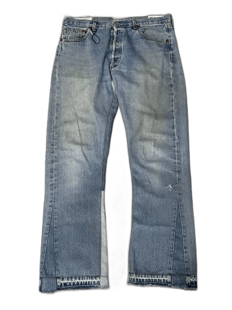 Gallery Dept. Gallery Dept Flare Distressed Jeans Blue Size US 34 / EU 50 - 1 Thumbnail