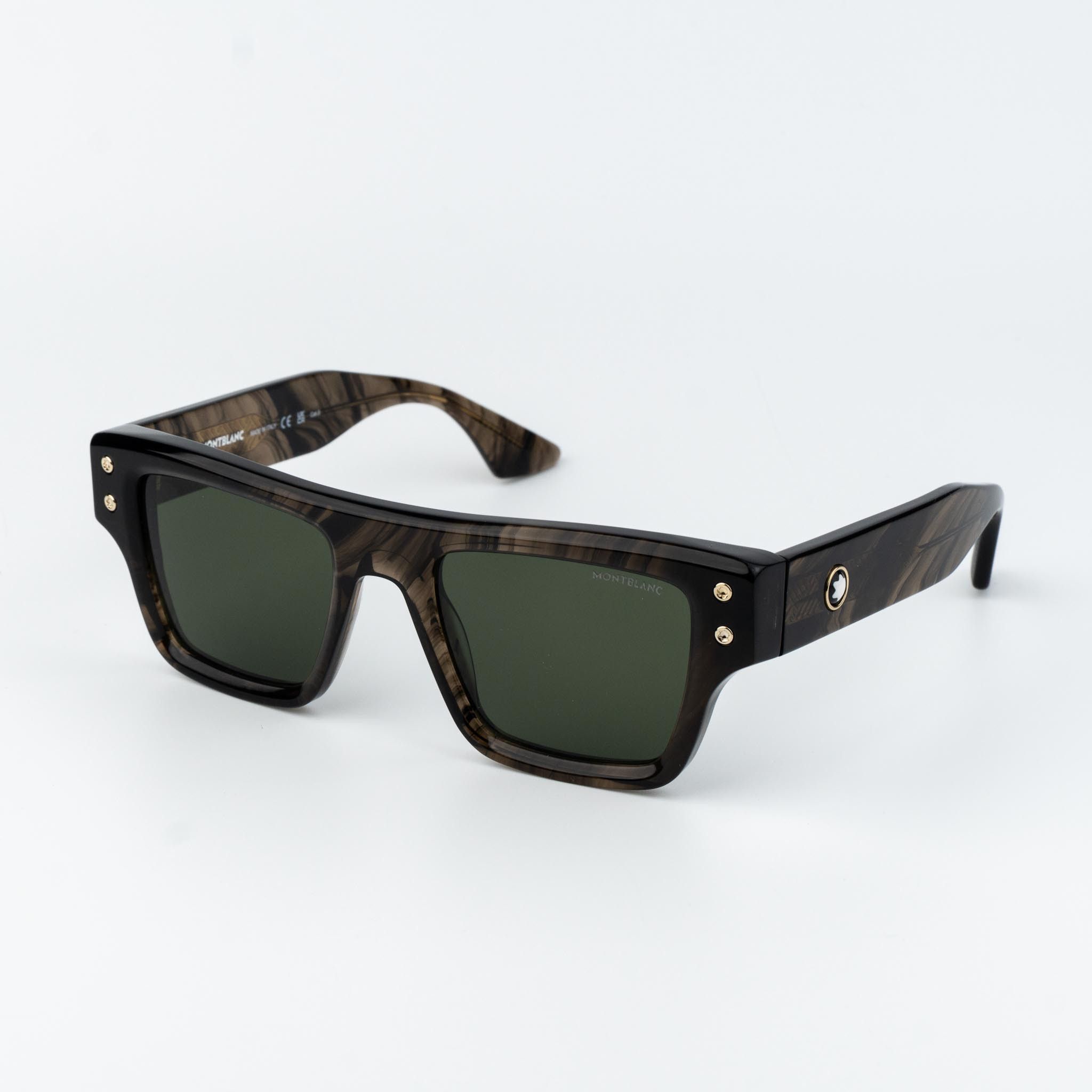 Montblanc Montblanc Men Sunglasses Square MB0253S 005 NEW AUTHENTIC Size ONE SIZE - 3 Thumbnail