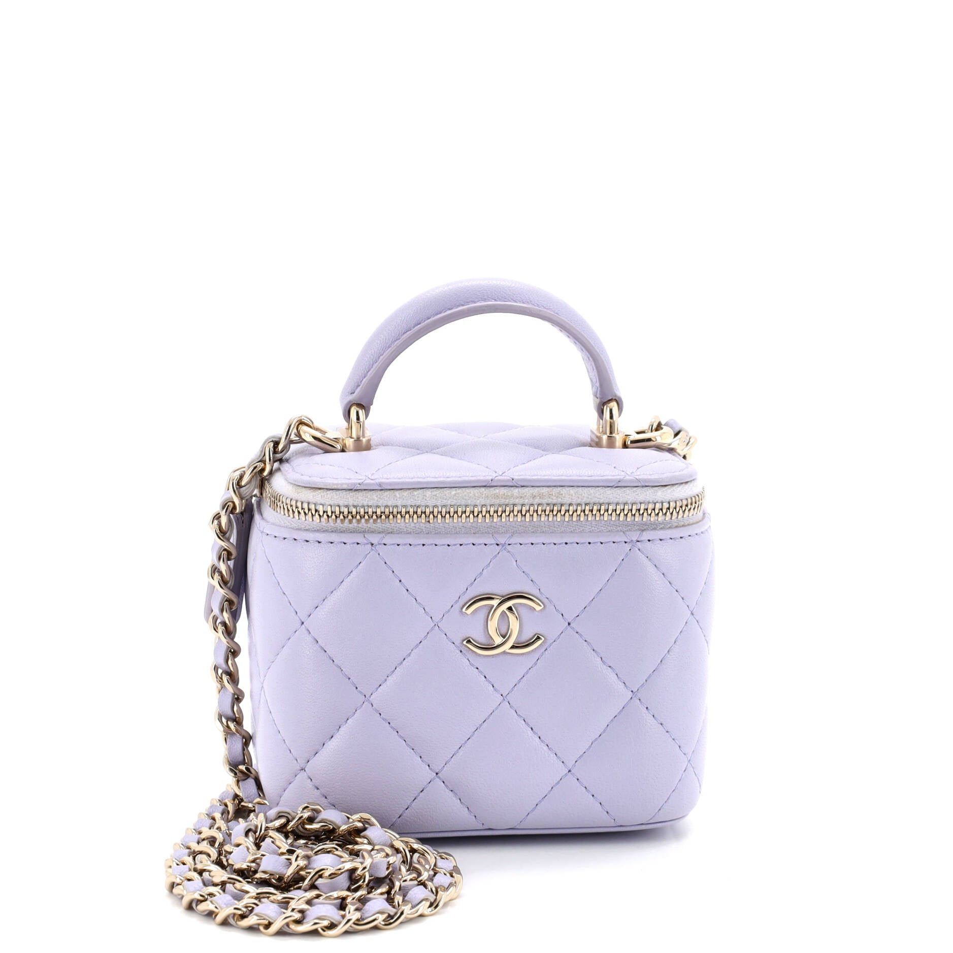 Chanel Classic Top Handle Vanity Case with Chain Size ONE SIZE - 1 Thumbnail