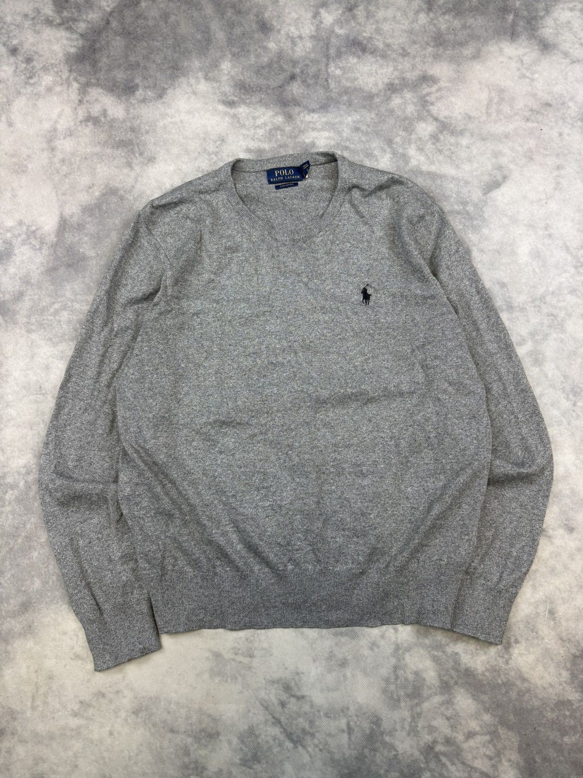 Designer Polo Ralph Lauren Knjt Sweater Designer Luxury Old Money Size US M / EU 48-50 / 2 - 1 Thumbnail