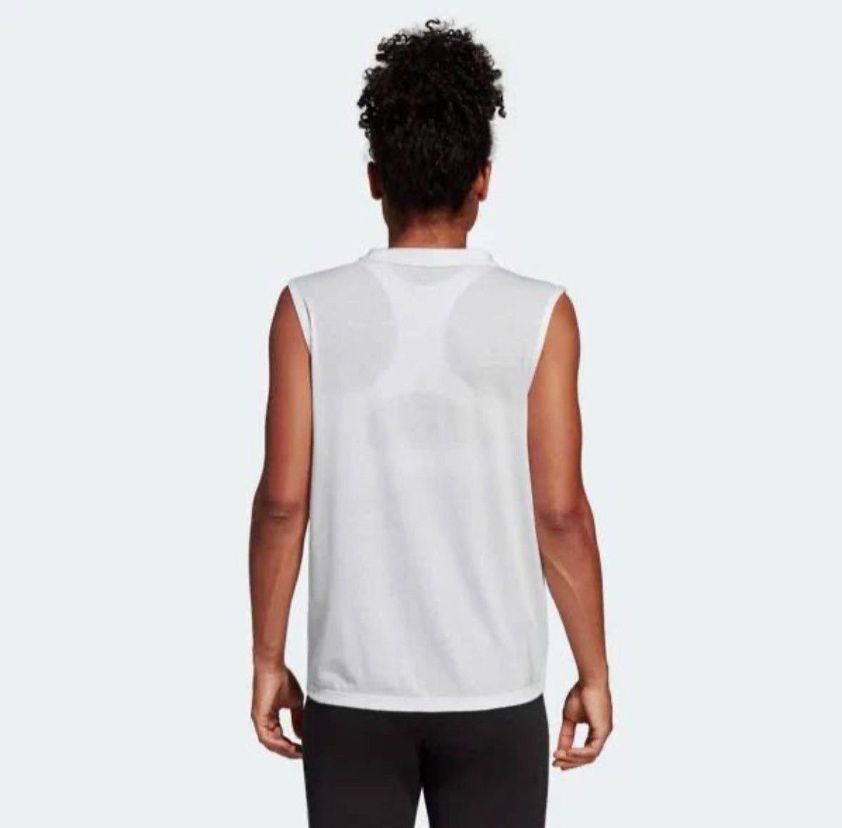 Adidas Adidas Big Logo Gameday Sleeveless Muscle Tank Top Shirt Size M / US 6-8 / IT 42-44 - 2 Thumbnail