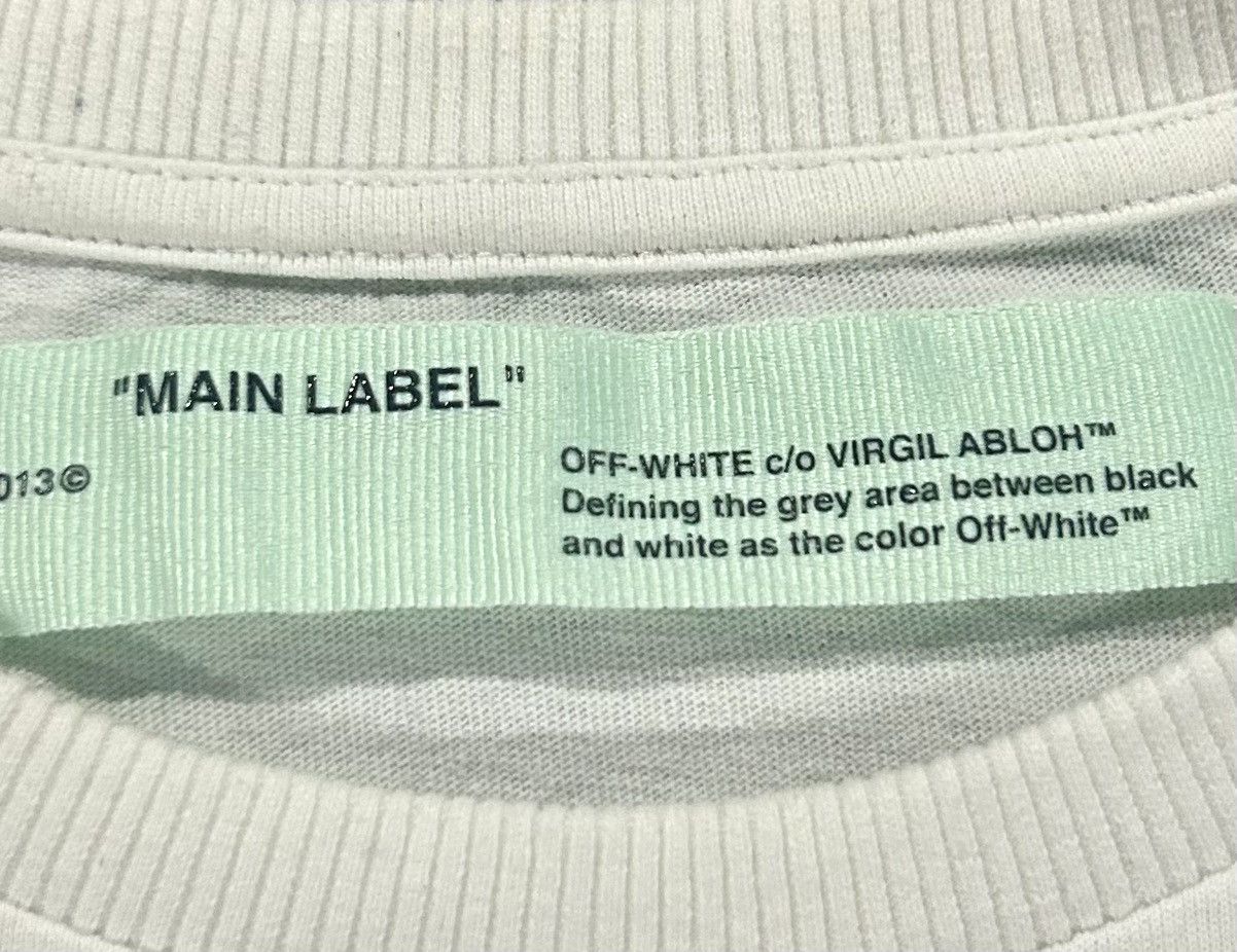 Off-White Off-White - "Bangkok" Tape Arrows T-Shirt Oversized Size S Size US S / EU 44-46 / 1 - 5 Thumbnail