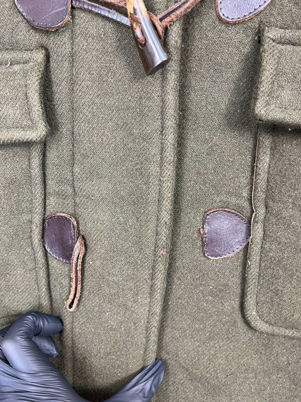 Barbour Barbour Ladies Wool Duffle Coat Green Toggle Jacket Uk 12 Size US M / EU 48-50 / 2 - 9 Thumbnail