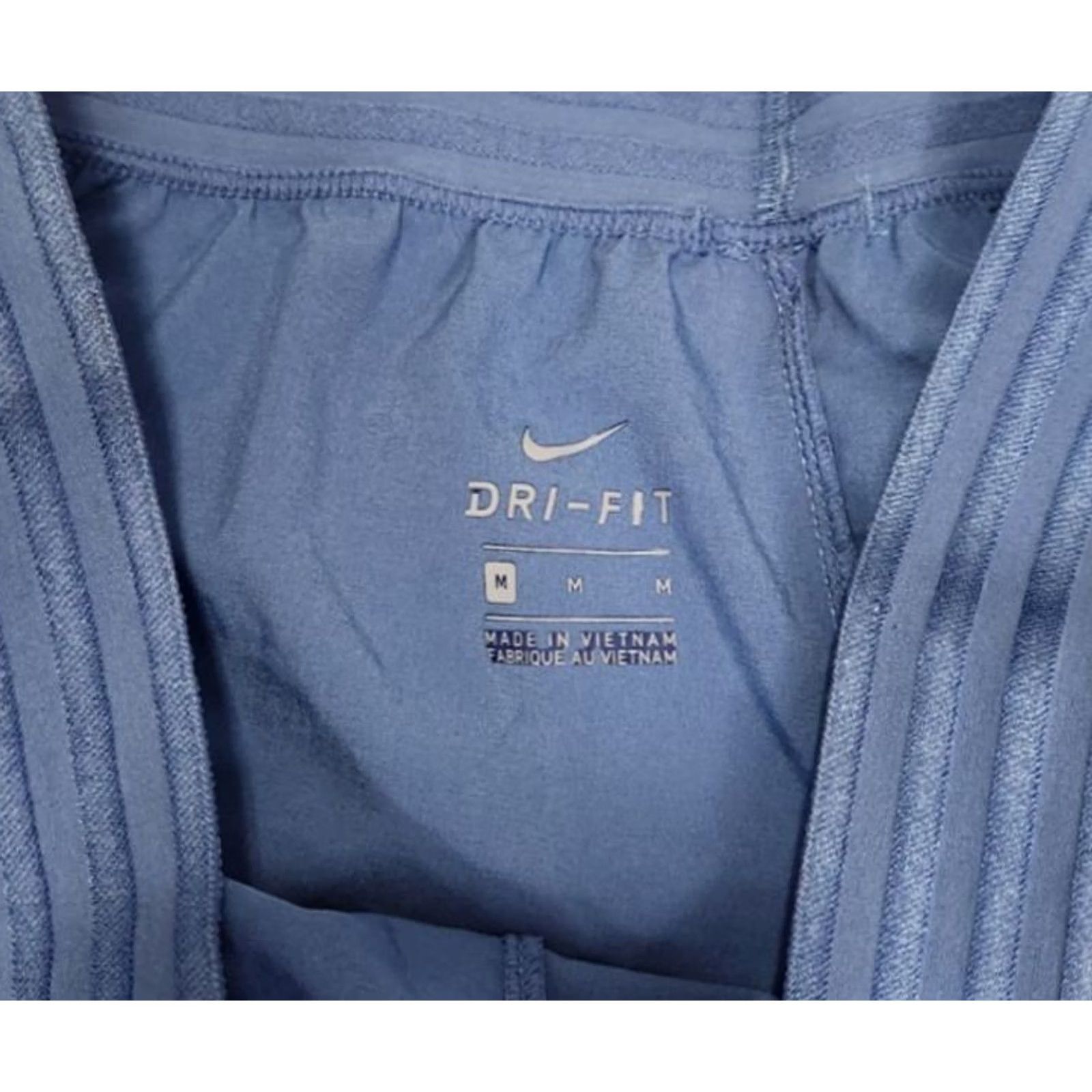 Nike Nike Dri-Fit Womens M Running Shorts Elastic Waist Pockets Lightweight Blue Size 32" / US 10 / IT 46 - 4 Thumbnail