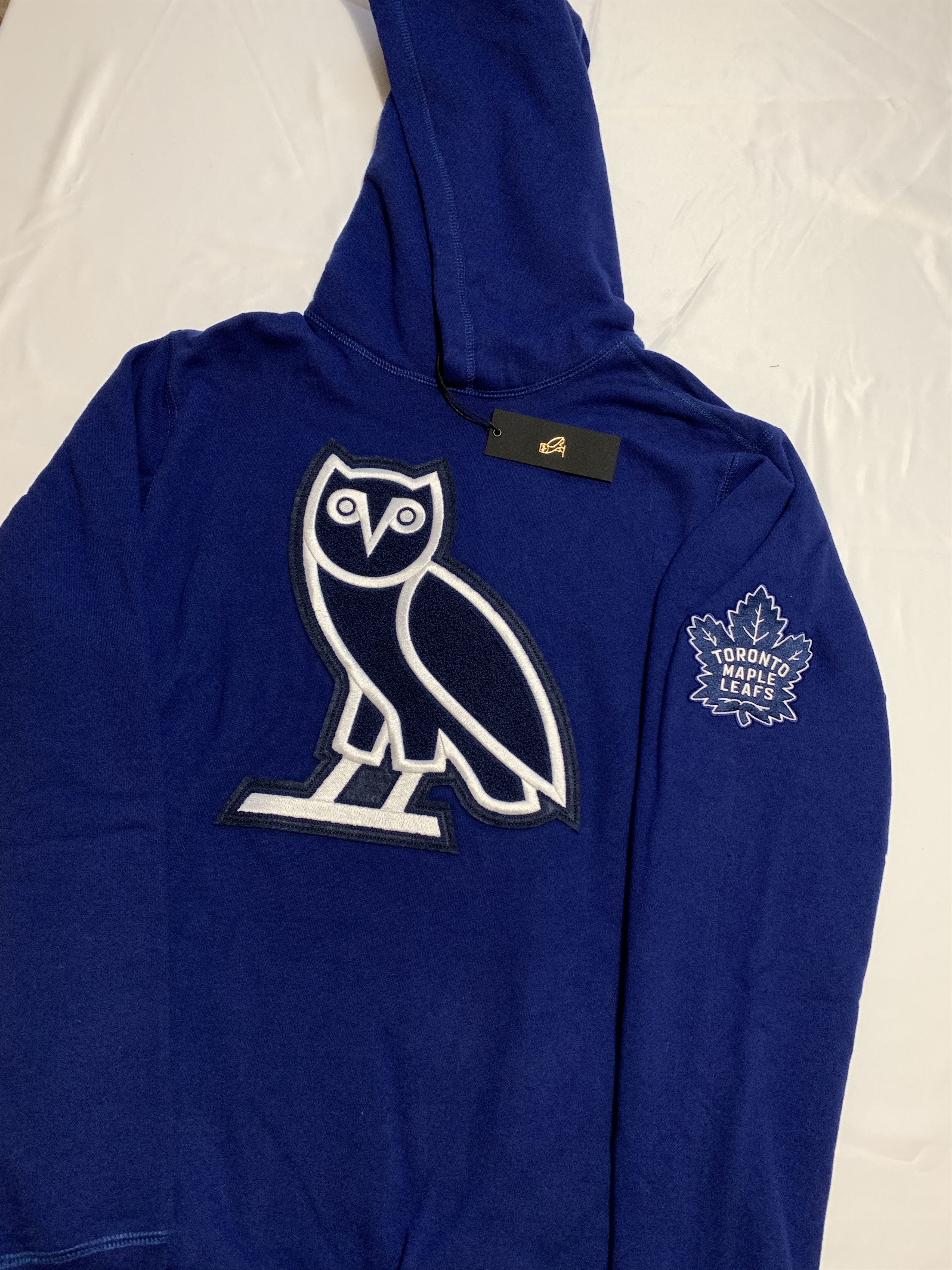 Drake OVO X NHL X Toronto Maple Leafs Chenille OG Owl Hoodie Drake Size US L / EU 52-54 / 3 - 5 Thumbnail