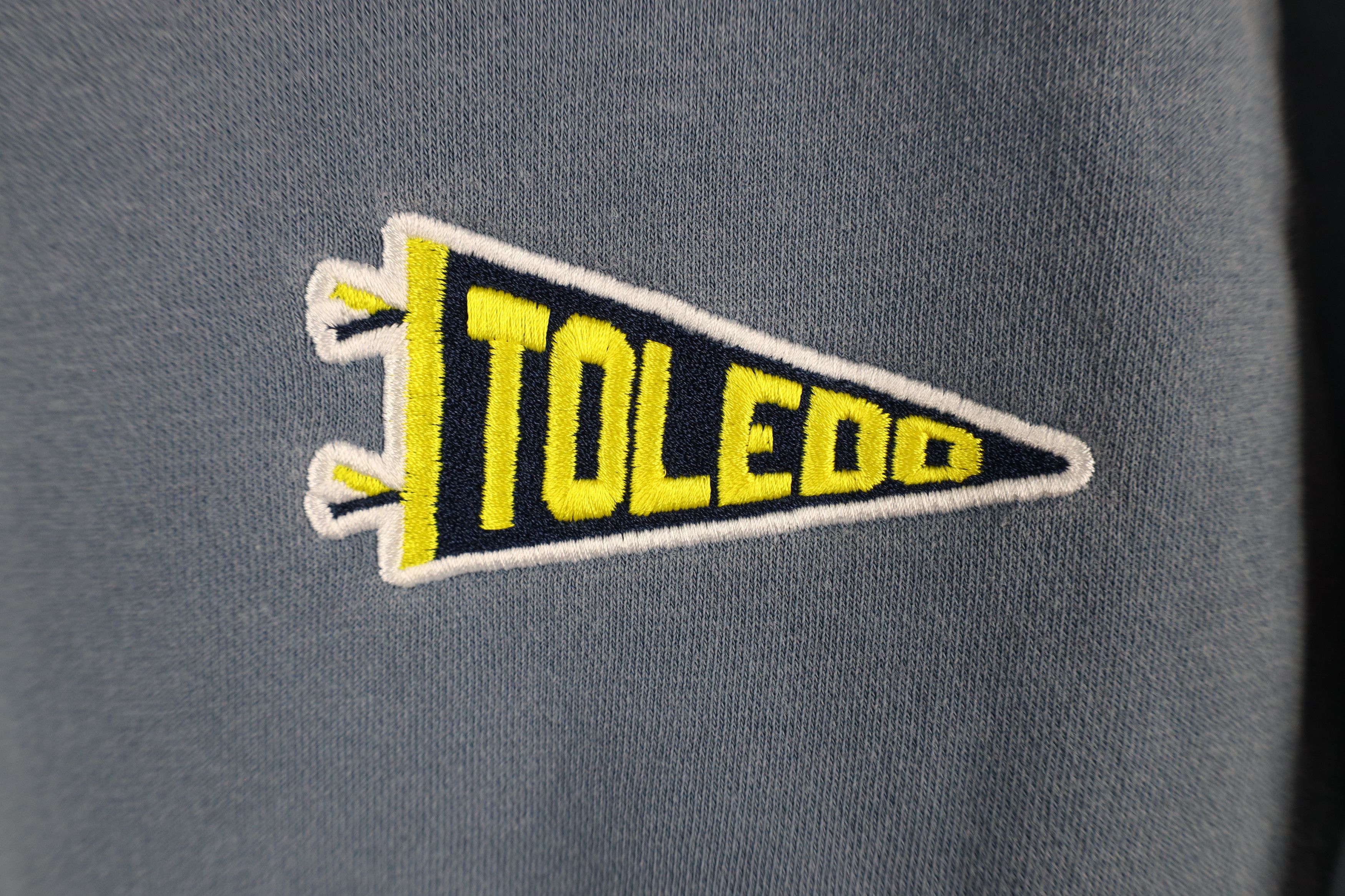 Vintage Vintage 90s Spell University of Toledo Pennant Sweatshirt Size US M / EU 48-50 / 2 - 4 Thumbnail