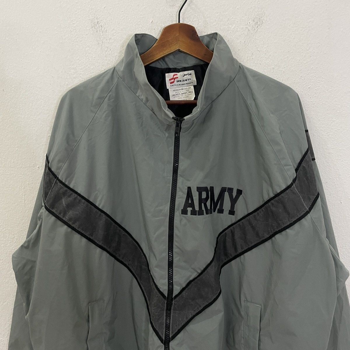 Vintage Vintage Skillcraft Army Jacket Size US XL / EU 56 / 4 - 4 Thumbnail