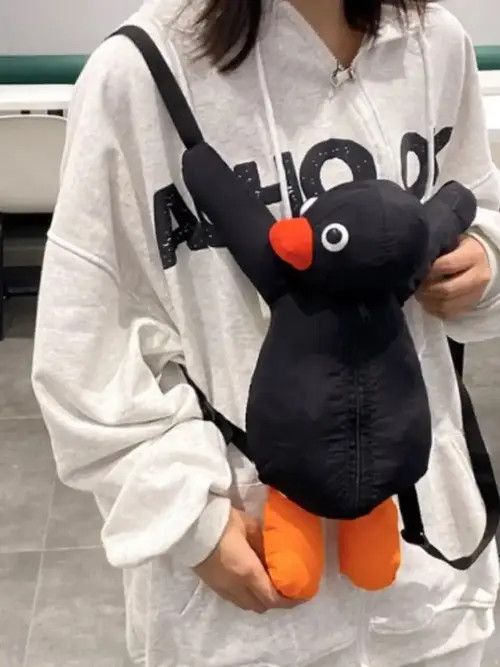 Cartoon Network Cartoon Funny Cute Cuddle Penguin Backpack Size ONE SIZE - 1 Thumbnail
