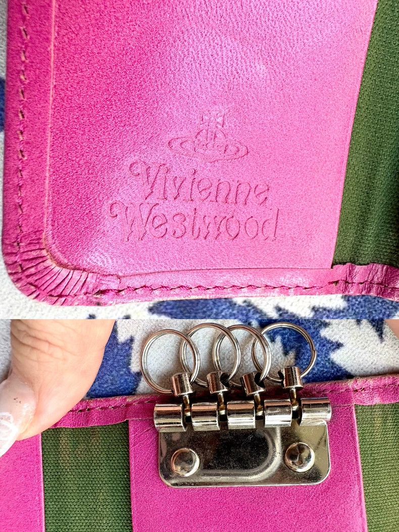 Vivienne Westwood Vivienne Westwood Pink speckled Saturn keychain Size ONE SIZE - 7 Thumbnail