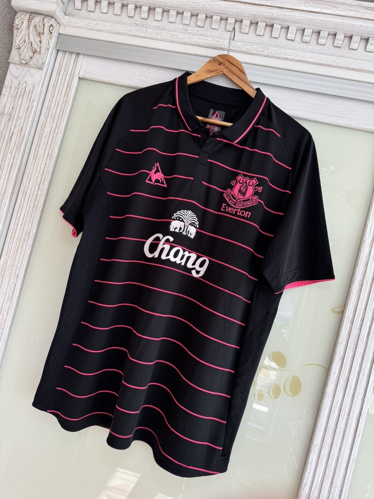Le Coq Sportif × Vintage Everton 2009-2010 Away Soccer Jersey Football Kit Shirt Size US XL / EU 56 / 4 - 3 Thumbnail