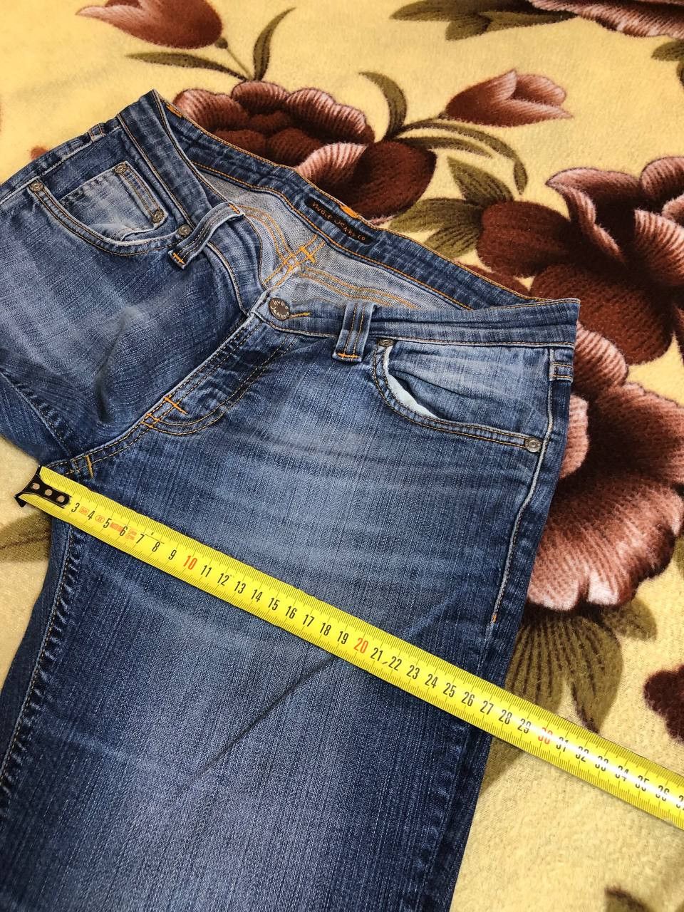 Nudie Jeans Nudie Tube Kelly Stretch Fit Straight Leg Faded flared jeans Size 28" / US 6 / IT 42 - 10 Thumbnail