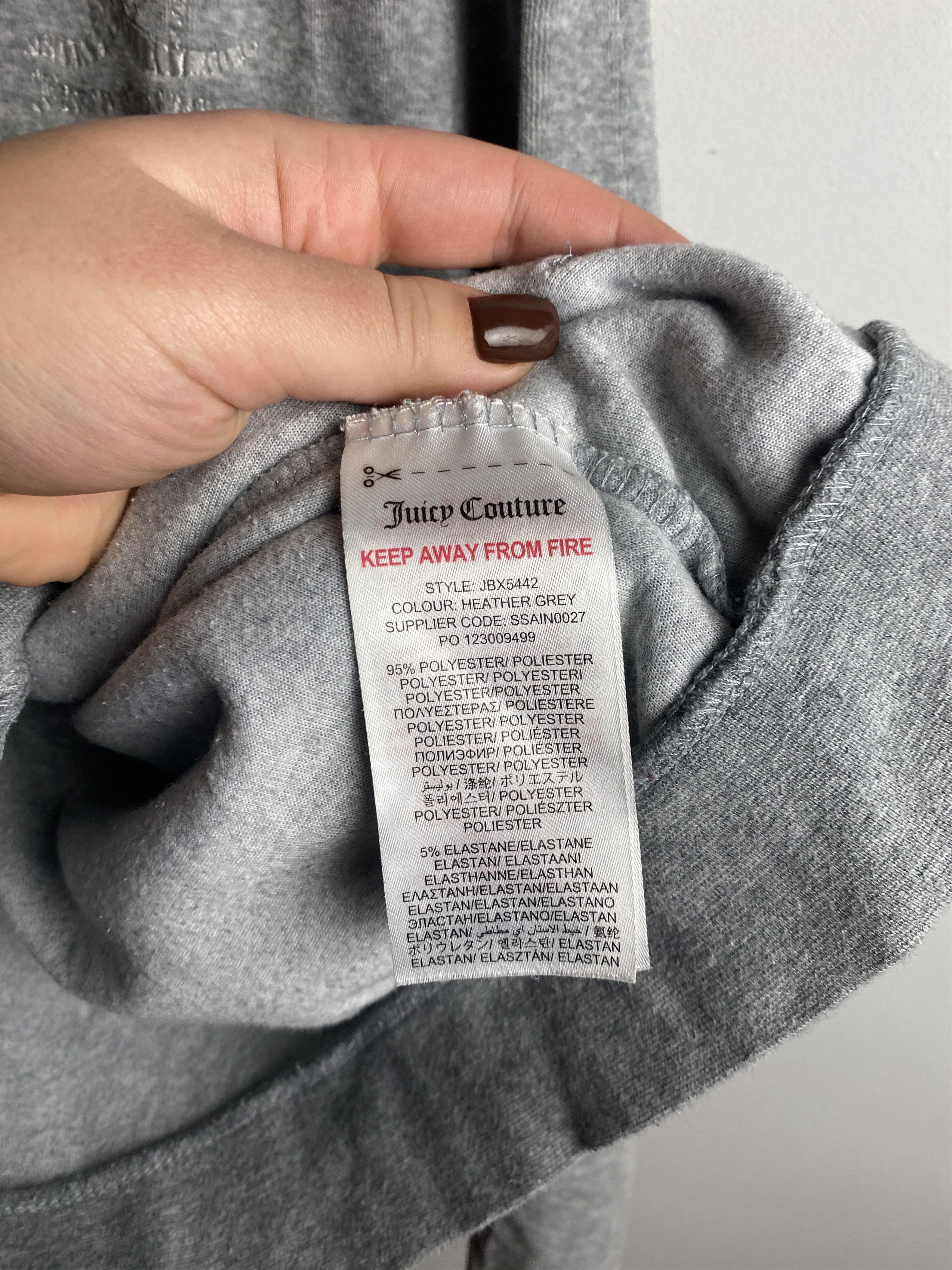 Juicy Couture Juicy Couture casual velvet velour zip-up hoodie Size S / US 4 / IT 40 - 5 Thumbnail