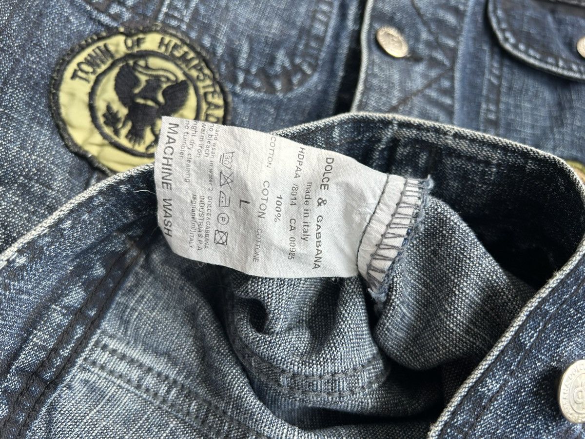 Dolce & Gabbana × Vintage Denim Jacket Dolce&Gabbana Vintage Size US L / EU 52-54 / 3 - 6 Thumbnail