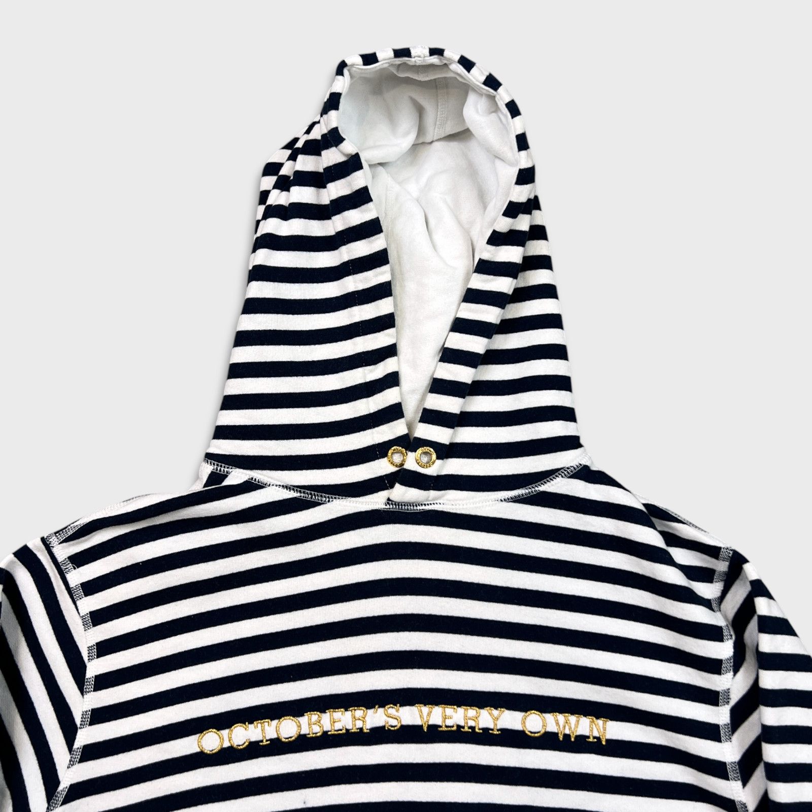 Drake × October's Very Own Octobers Very Own Hoodie Medium OVO Owl Striped Pullover Size US M / EU 48-50 / 2 - 2 Thumbnail