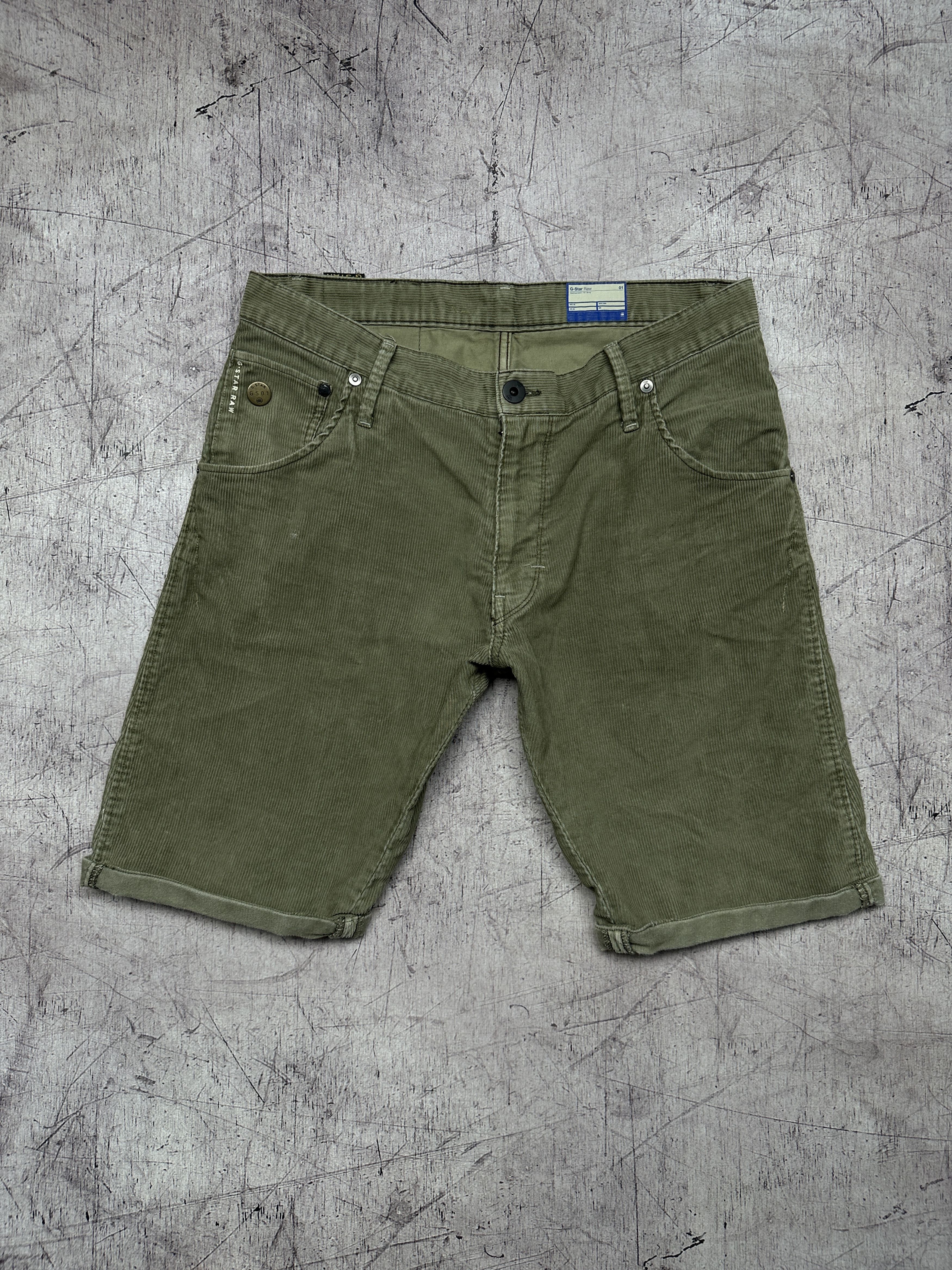 G-Star G Star Raw Mens Arc 3D Loose Tapered Cropped Pants Shorts Size US 33 - 1 Thumbnail