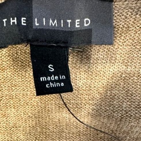 Vintage VINTAGE The Limited Sweater Womens Small Tan Merino Wool Blend V-Neck Knit Pullover NEW Size S / US 4 / IT 40 - 6 Thumbnail