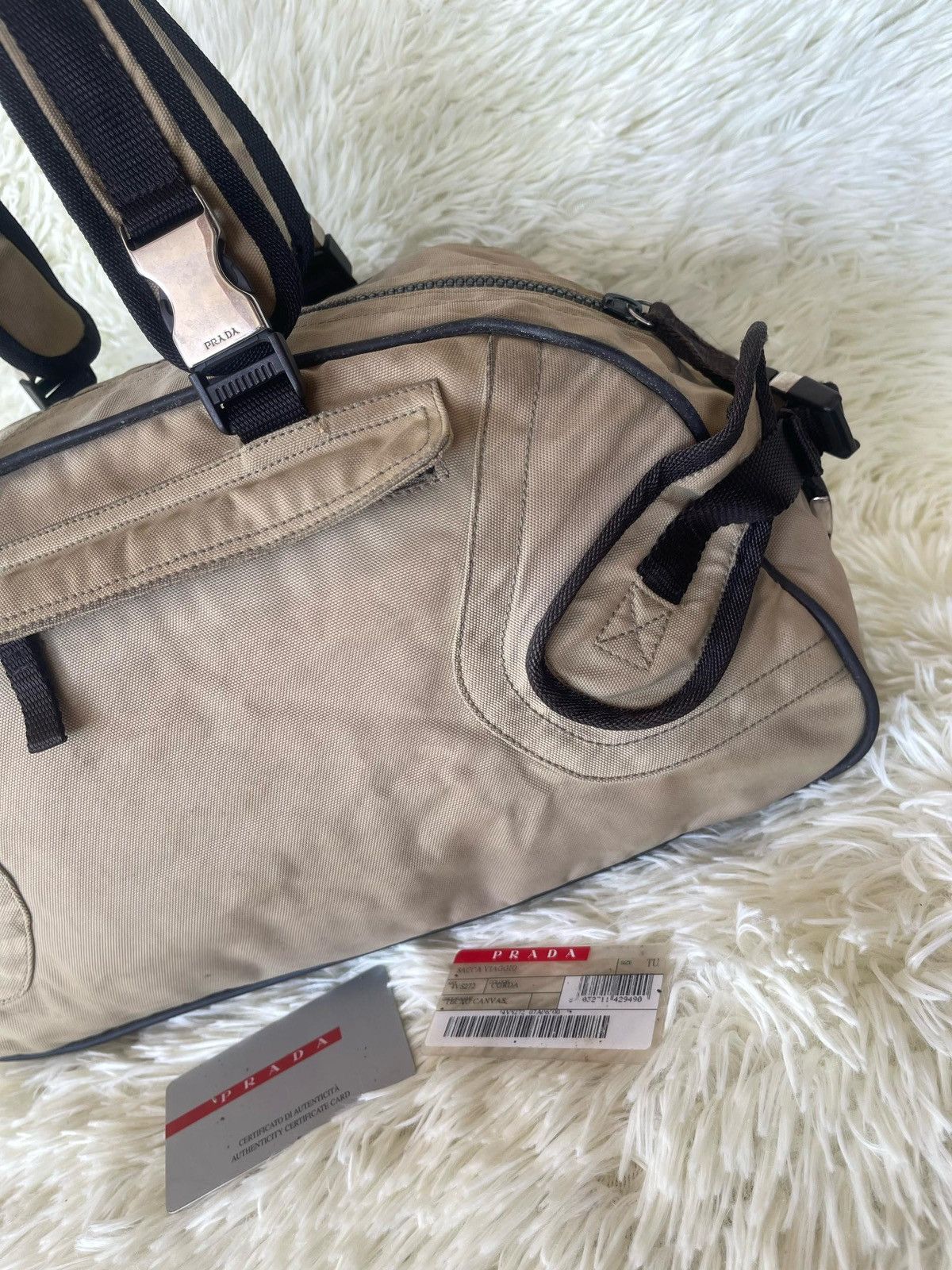 Prada × Vintage 2000s Prada Technical Bag Size ONE SIZE - 14 Thumbnail