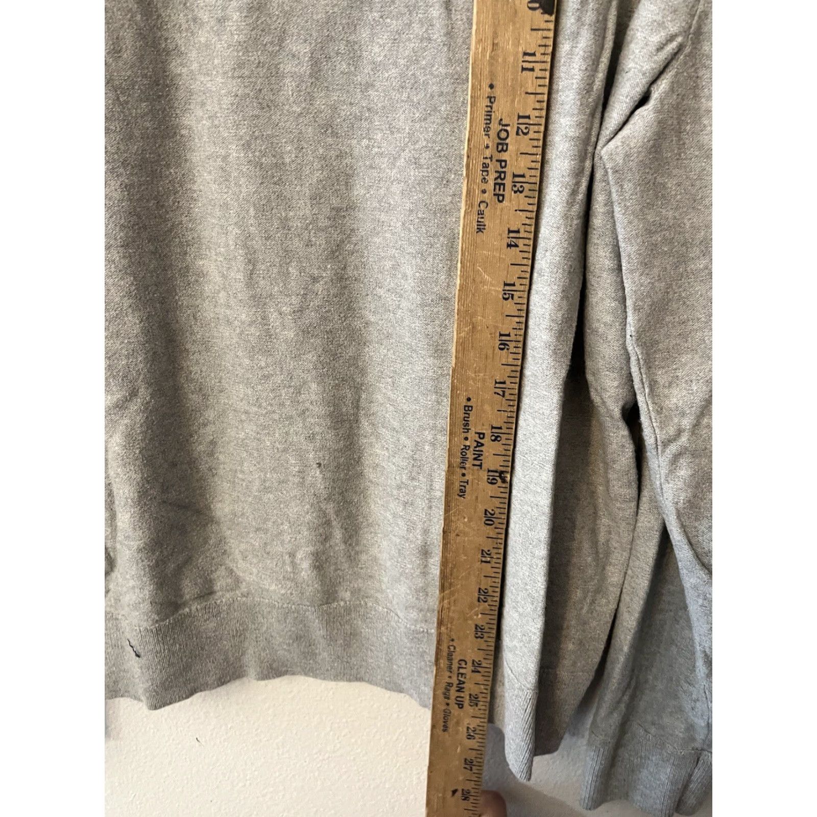 Gap Gap Mens Sweater Knit Gray Stripe Crew Neck Large Pullover Regular Thermal Casual, Travel, Workwear, Outdoor, Preppy - Vintage? No Size US L / EU 52-54 / 3 - 4 Thumbnail