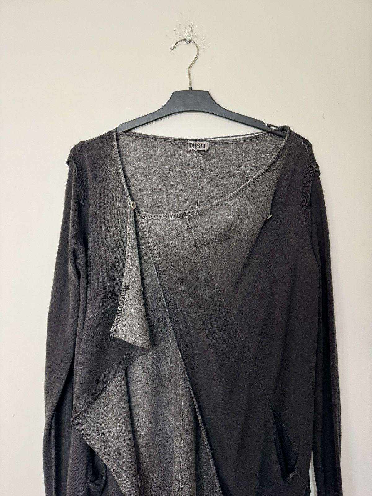Diesel Avant Garde Diesel long sleeve black faded archive style Size S / US 4 / IT 40 - 14 Thumbnail