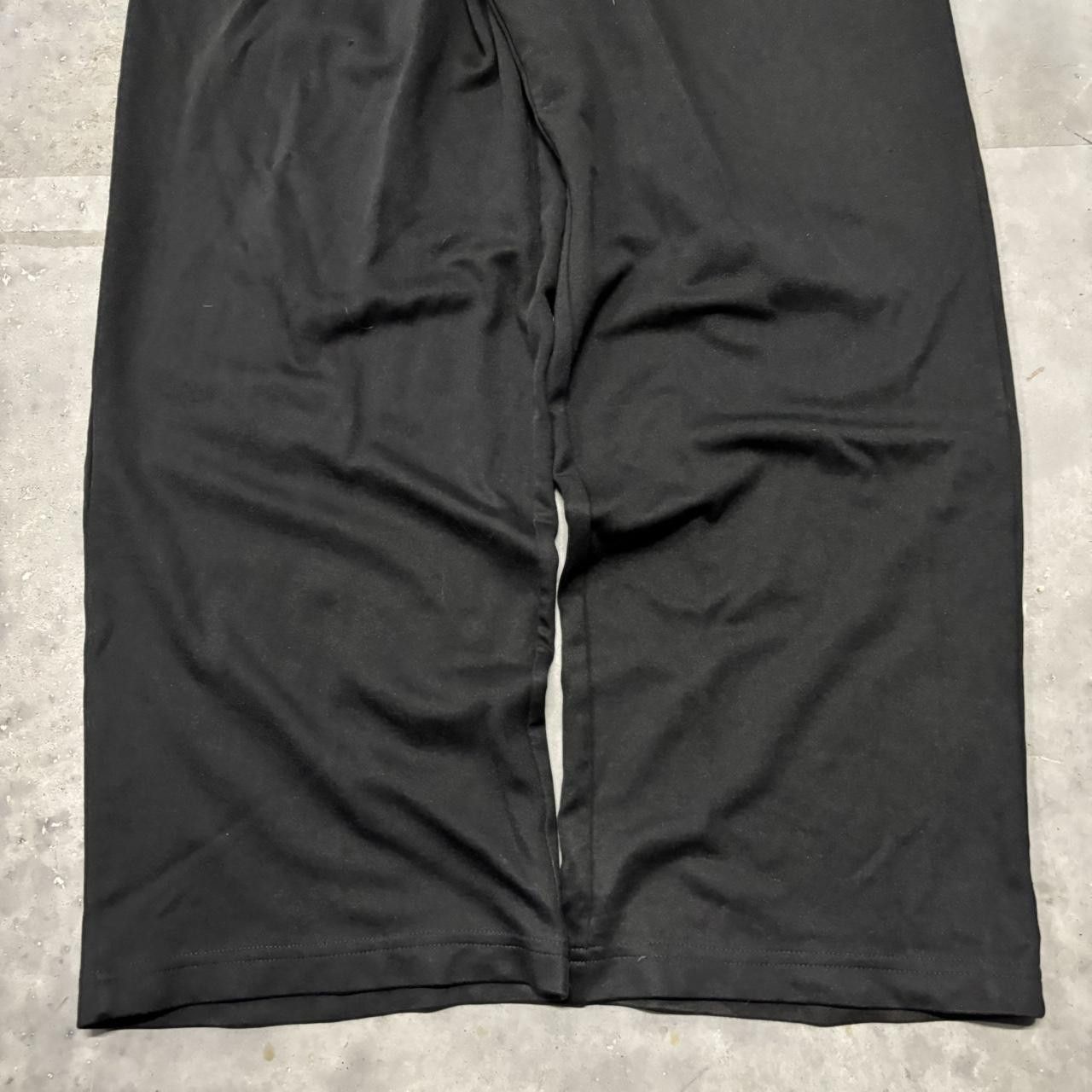 Japanese Brand × Vintage Crazy Vintage Y2K/2000s Baggy Black Streetwear Opium Essential Sweatpants! Size US 34 / EU 50 - 4 Thumbnail