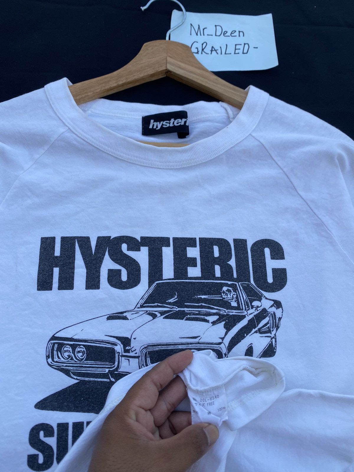 Hysteric Glamour Rare Hysteric Glamour Super Sound 70s Survived Long Sleeve Size US M / EU 48-50 / 2 - 14 Thumbnail