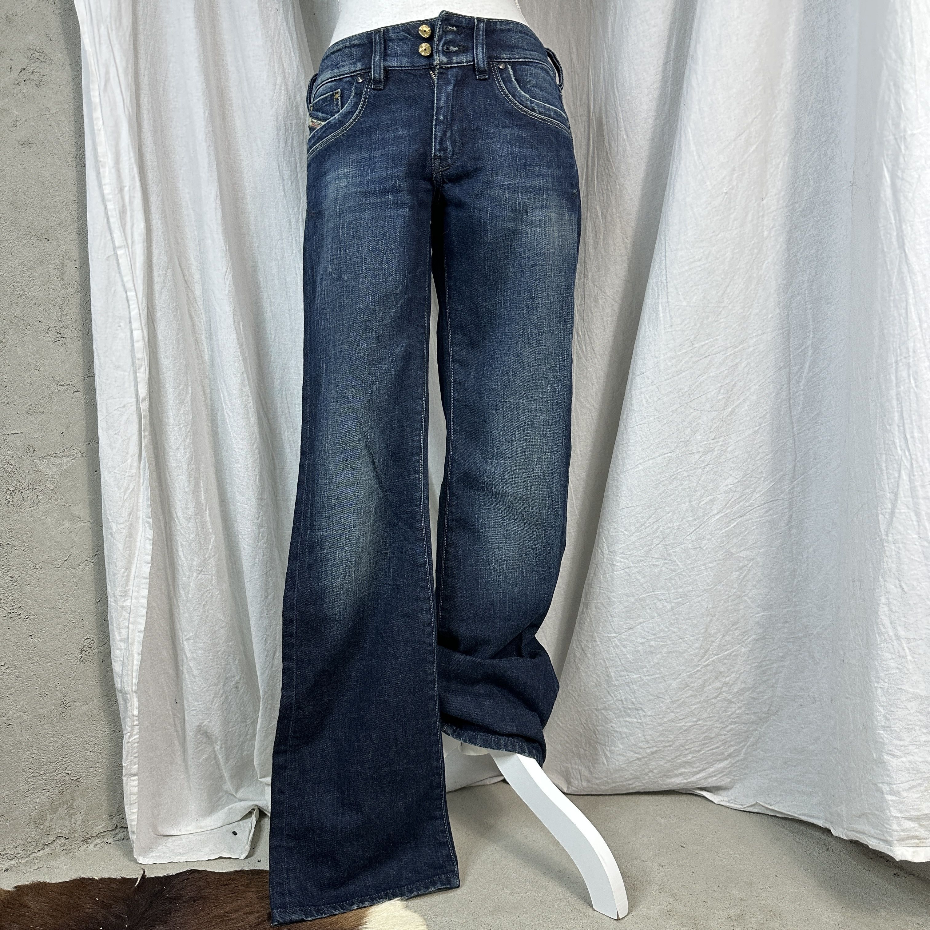 Miss Sixty × Vintage Vintage Denim Y2K Streetwear Casual Miss Sixty Flared Jeans Size 27" / US 4 / IT 40 - 6 Thumbnail