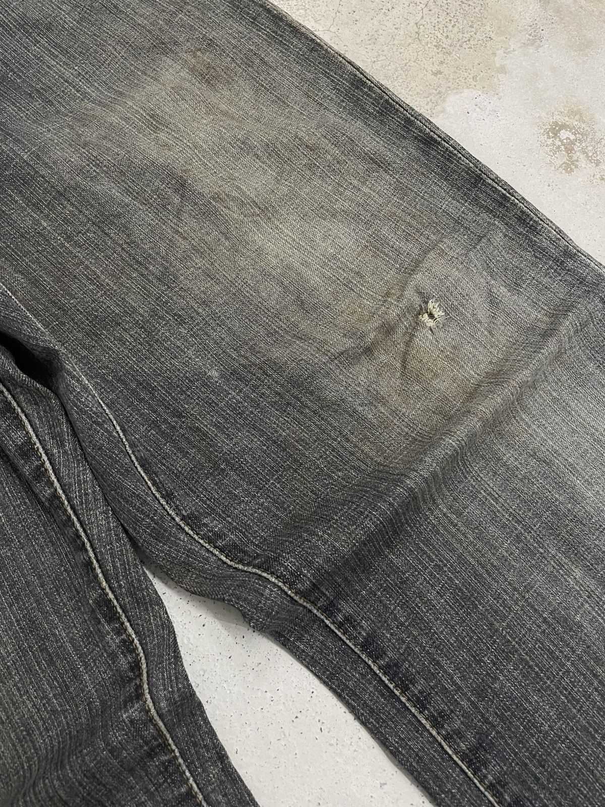 Wrangler Wrangler Authentic Western Distress Dirty Mud Workers Denim Size US 34 / EU 50 - 9 Thumbnail