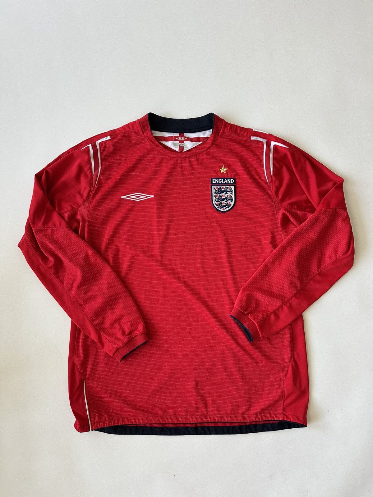 Umbro Umbro Long Sleeve England 2004-2006 Kit Size US L / EU 52-54 / 3 - 1 Thumbnail