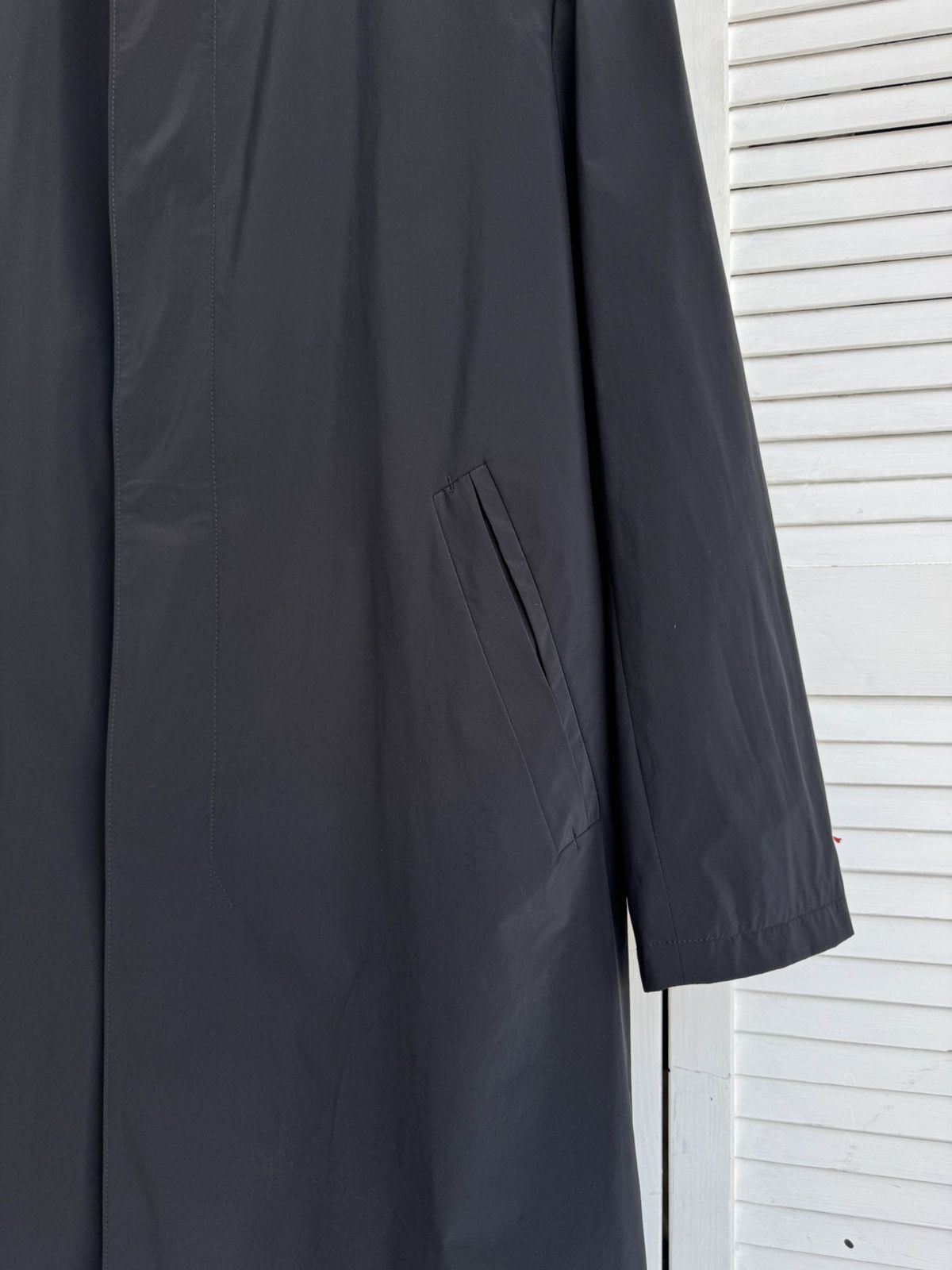 TONI GARD Vintage TONI GARD Minimalist Navy Technical Car Coat German Size US L / EU 52-54 / 3 - 7 Thumbnail