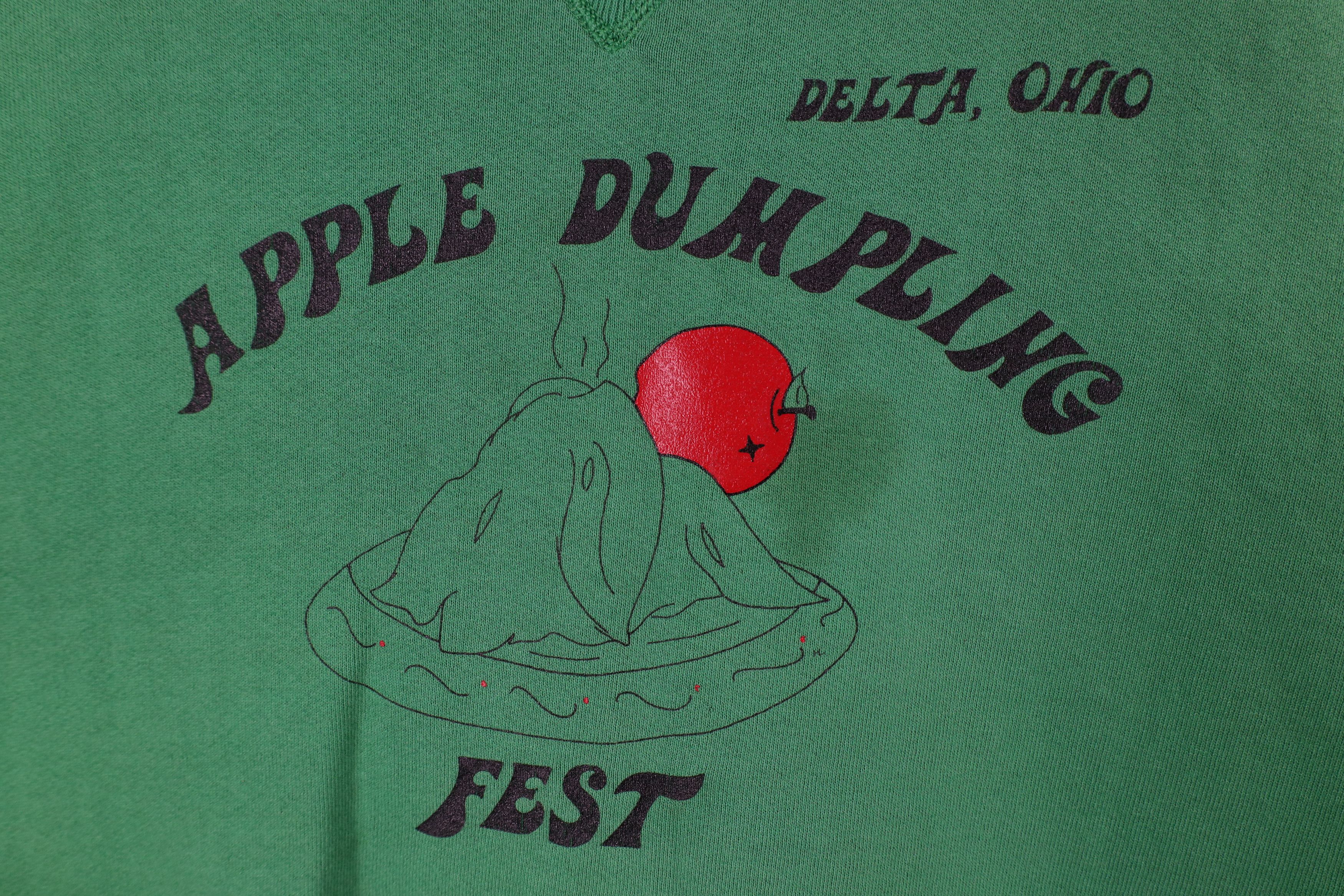 Russell Athletic × Vintage Vintage 90s Russell Athletic Apple Dumpling Fest Sweatshirt Size US XXL / EU 58 / 5 - 5 Thumbnail