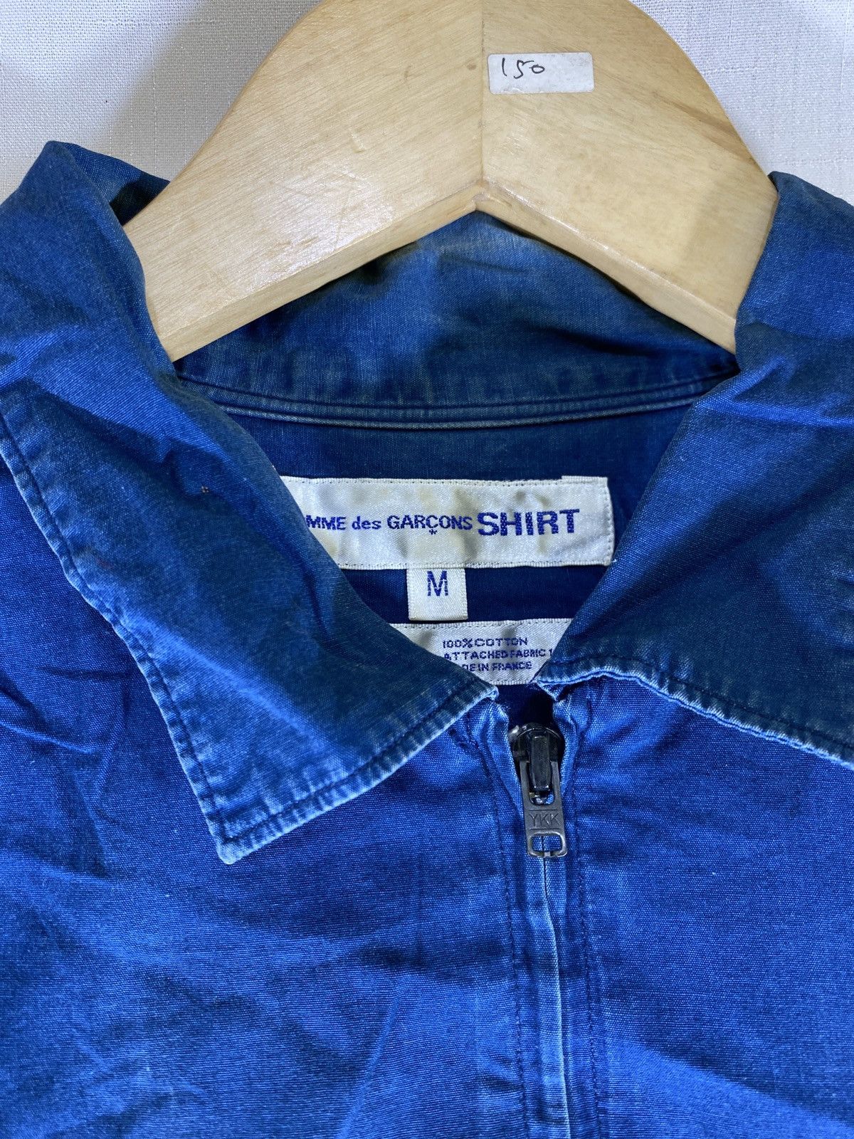 Comme des Garcons cdg zip overshirt plated film Size US M / EU 48-50 / 2 - 3 Thumbnail