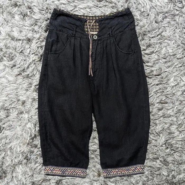 Kapital Vintage Kapital Short Bandana Pants String Casual Trousers Size US 29 - 1 Thumbnail