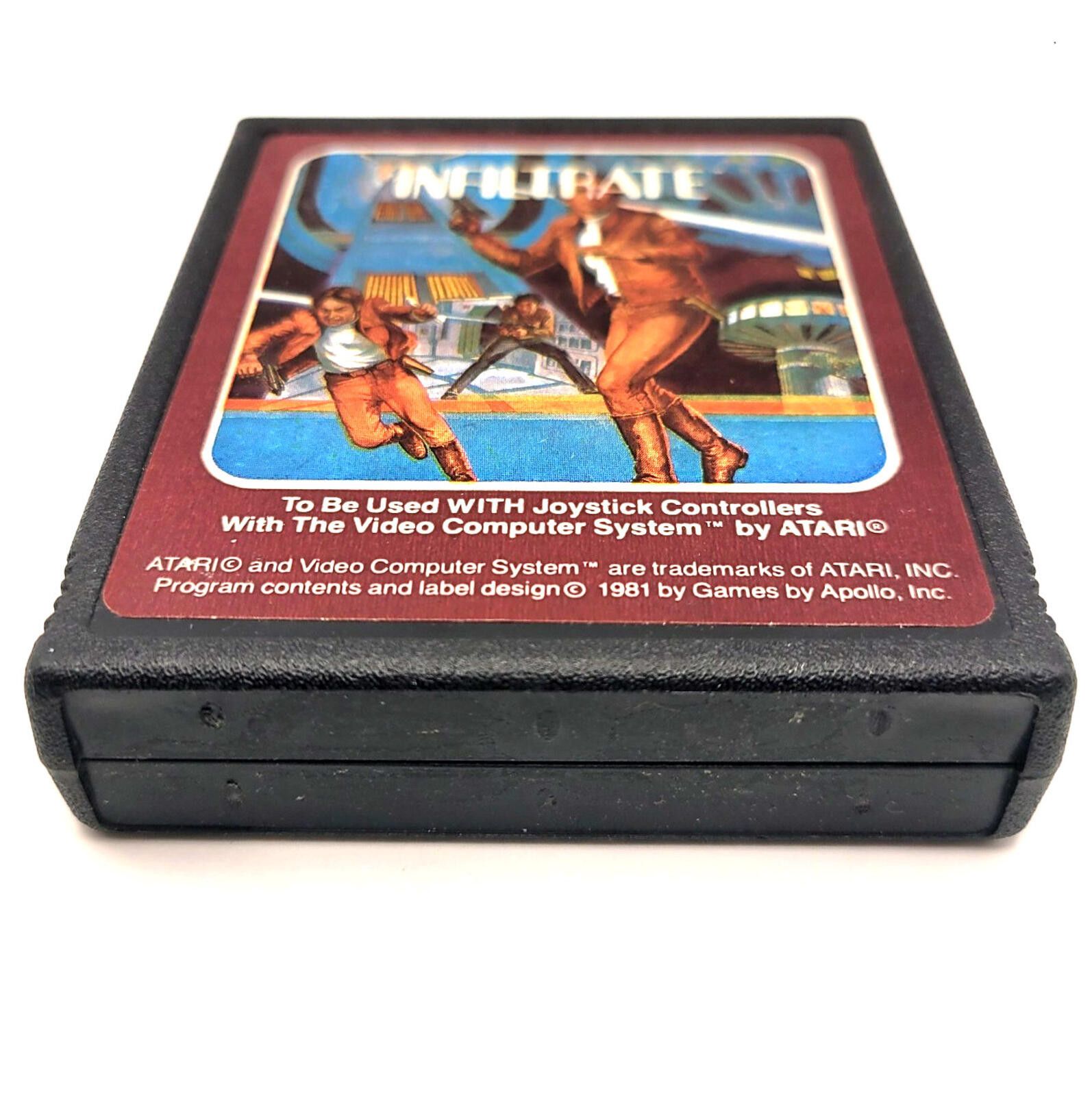 Other Infiltrate (Atari 2600) Red Label - Missing Spine Label Size ONE SIZE - 4 Thumbnail