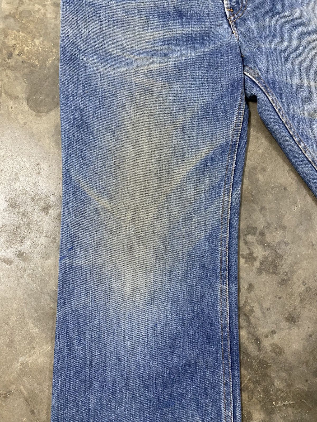 Jean × Levi's × Vintage Flare Jeans Vintage Levis Distressed Denim Boot Cut @220 Size US 32 / EU 48 - 4 Thumbnail