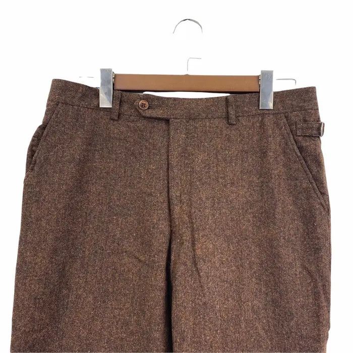 Other Vtg TESSUTO Made In ITALY BOTTARI Stanley Blacker Pant Size US 34 / EU 50 - 2 Thumbnail