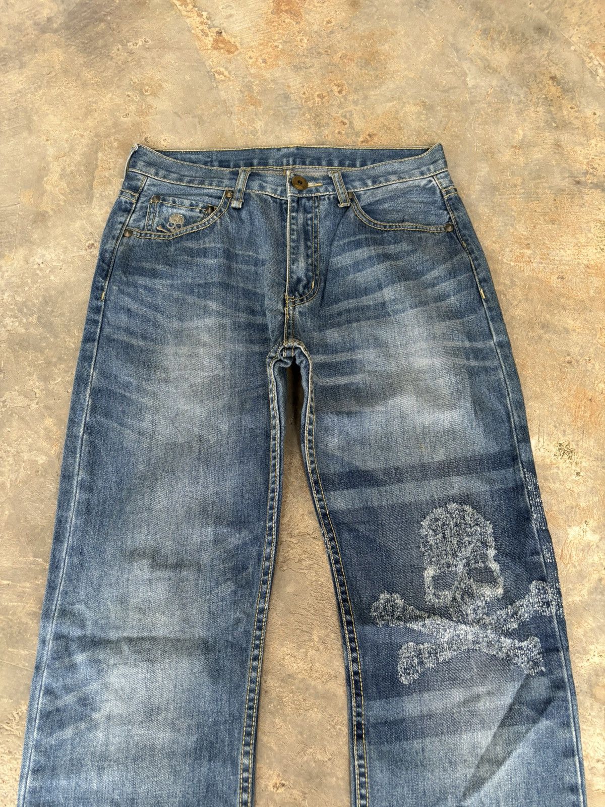 Hysteric Glamour × Japanese Brand Japanese Skull Ifsixwasnine Lgb Punk Style Jeans Size US 30 / EU 46 - 6 Thumbnail