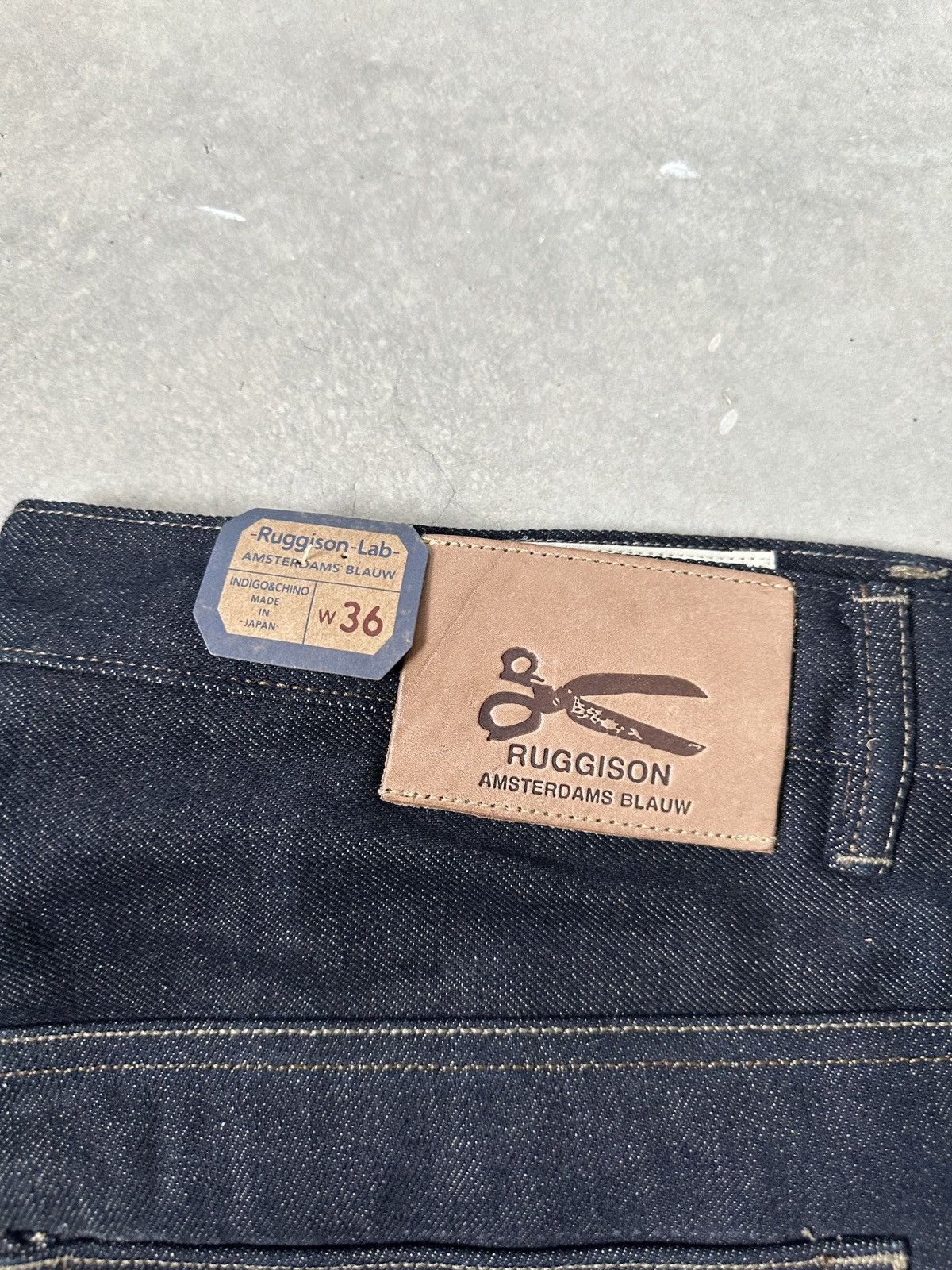 Other RED RUGGISON AMSTERDAM BLAUW MADE IN JAPAN SPIRAL DENIM Size US 36 / EU 52 - 4 Thumbnail