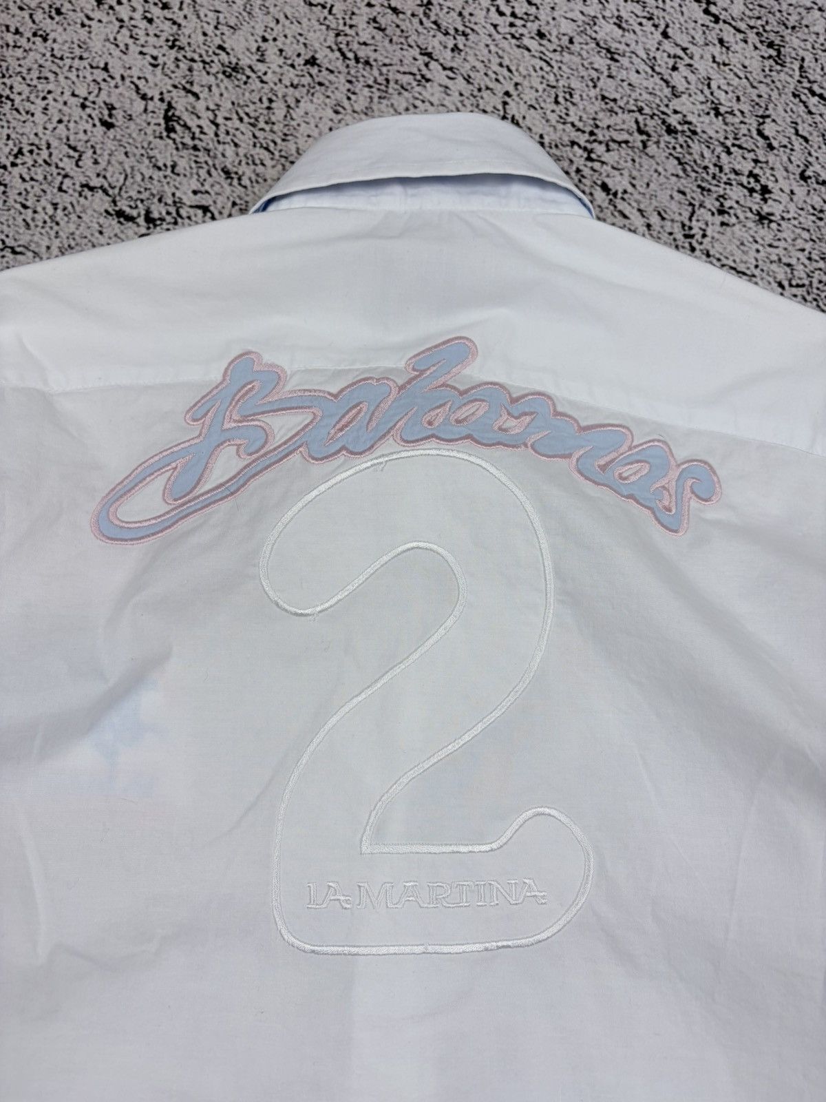 La Martina La Martina Bahamas Embroidered Polo Shirt White L Size US L / EU 52-54 / 3 - 9 Thumbnail