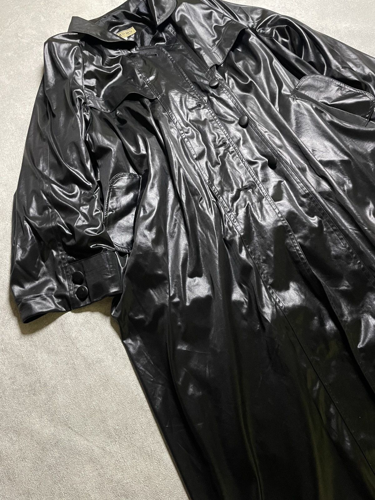 If Six Was Nine Skull Vintage Japanese Black Trench – Shadow Silence Size US L / EU 52-54 / 3 - 2 Thumbnail