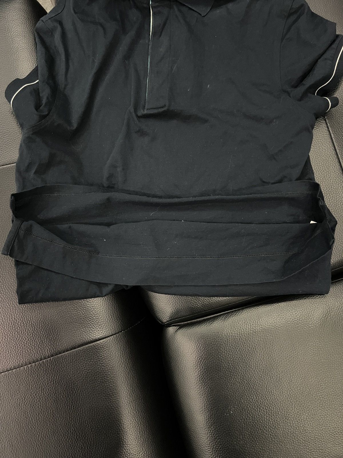 Ermenegildo Zegna Ermenegildo Zegna Short Sleeve Polo Shirt Size US XS / EU 42 / 0 - 7 Thumbnail