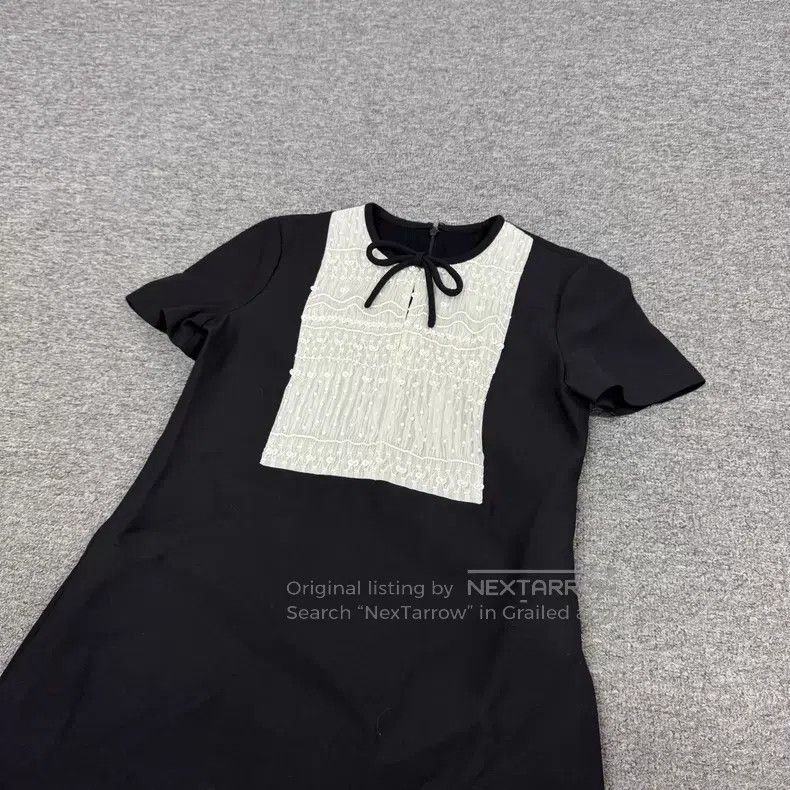Valentino Valentino Hepburn style black and white color-blocking bow Size M / US 6-8 / IT 42-44 - 3 Thumbnail