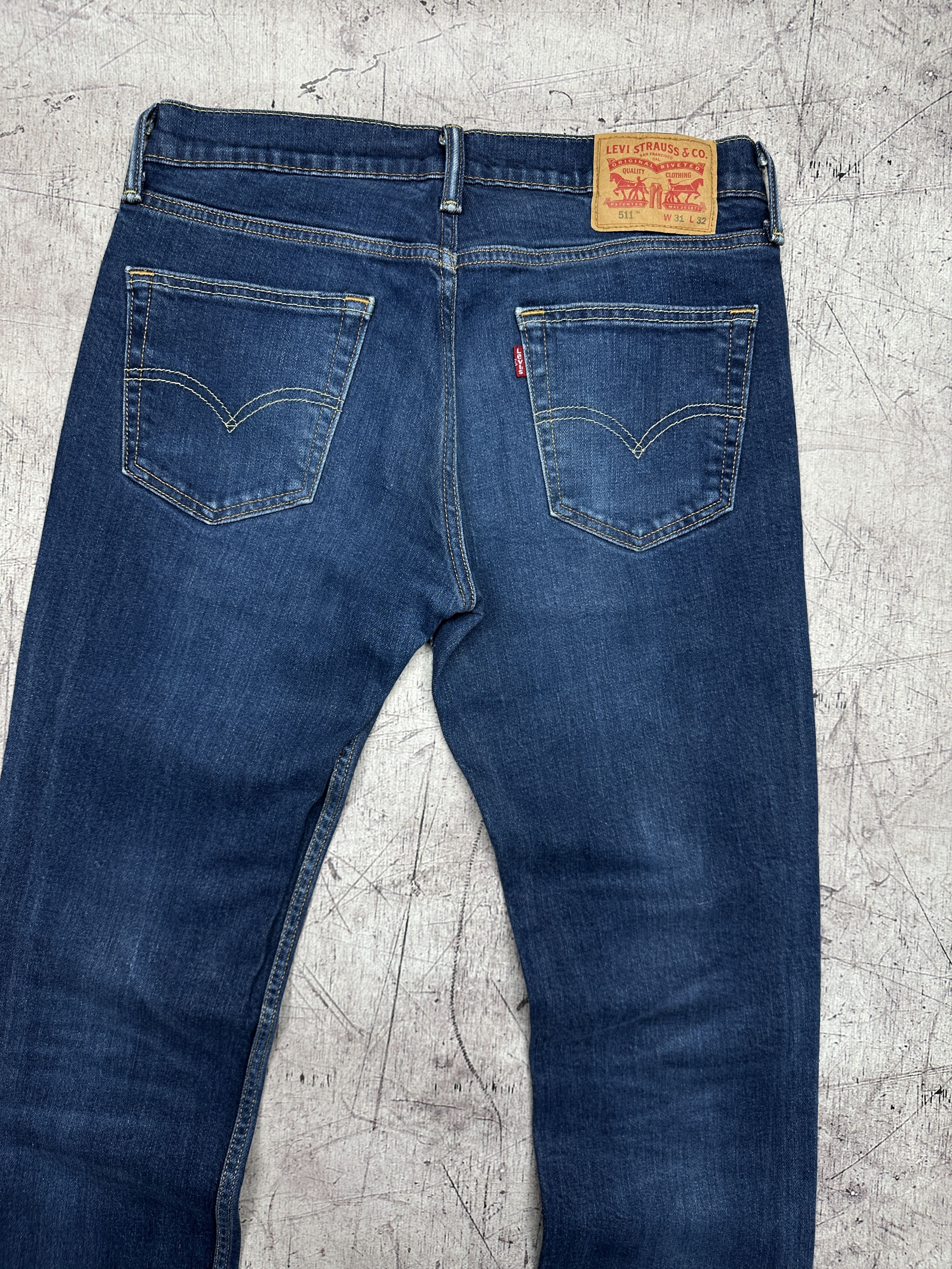 Levi's Levi's 511 Mens Denim Pants Jeans Size 31 x 32 Size US 31 - 2 Thumbnail