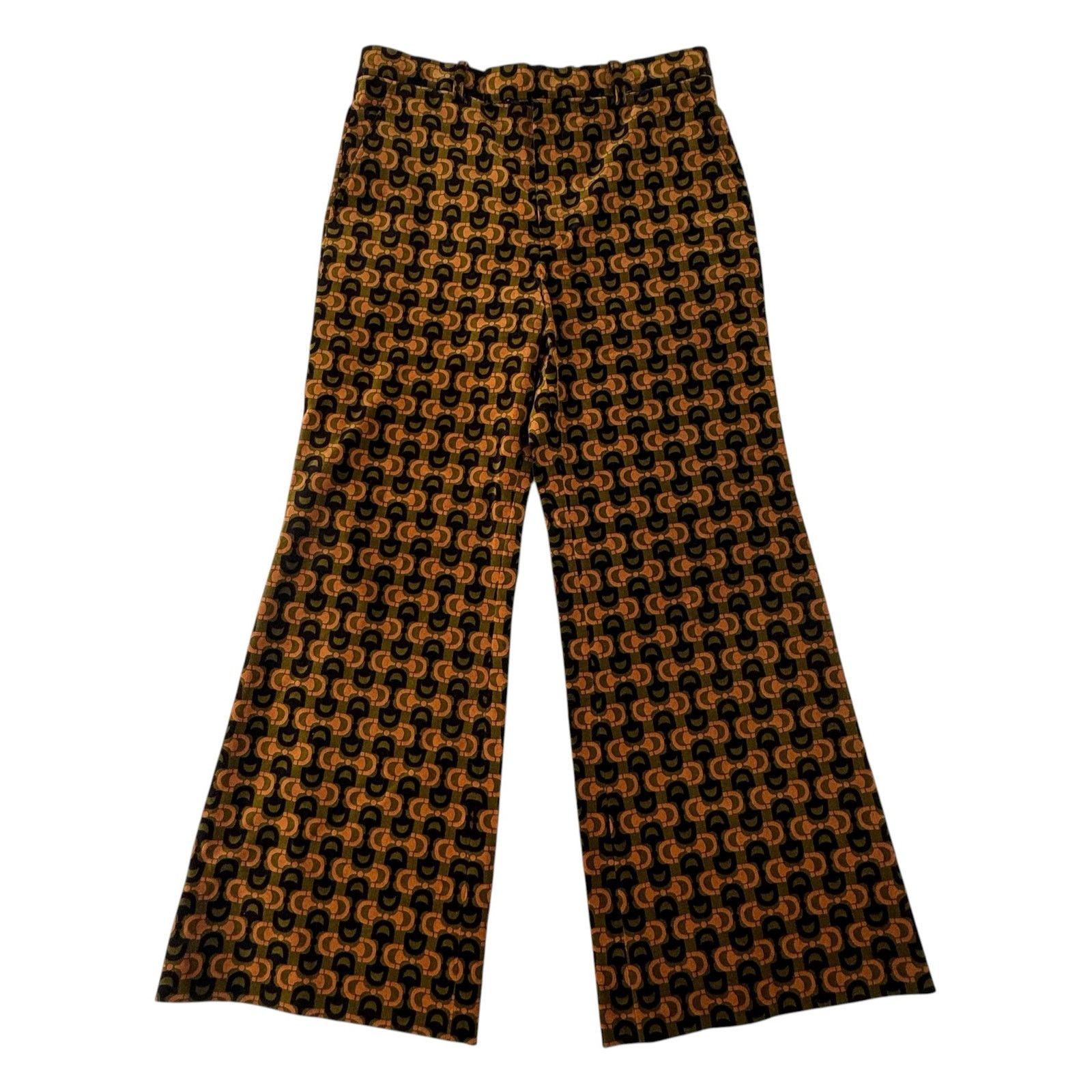 Gucci Gucci Horsebit Velvet Flared Pants Size US 34 / EU 50 - 1 Thumbnail