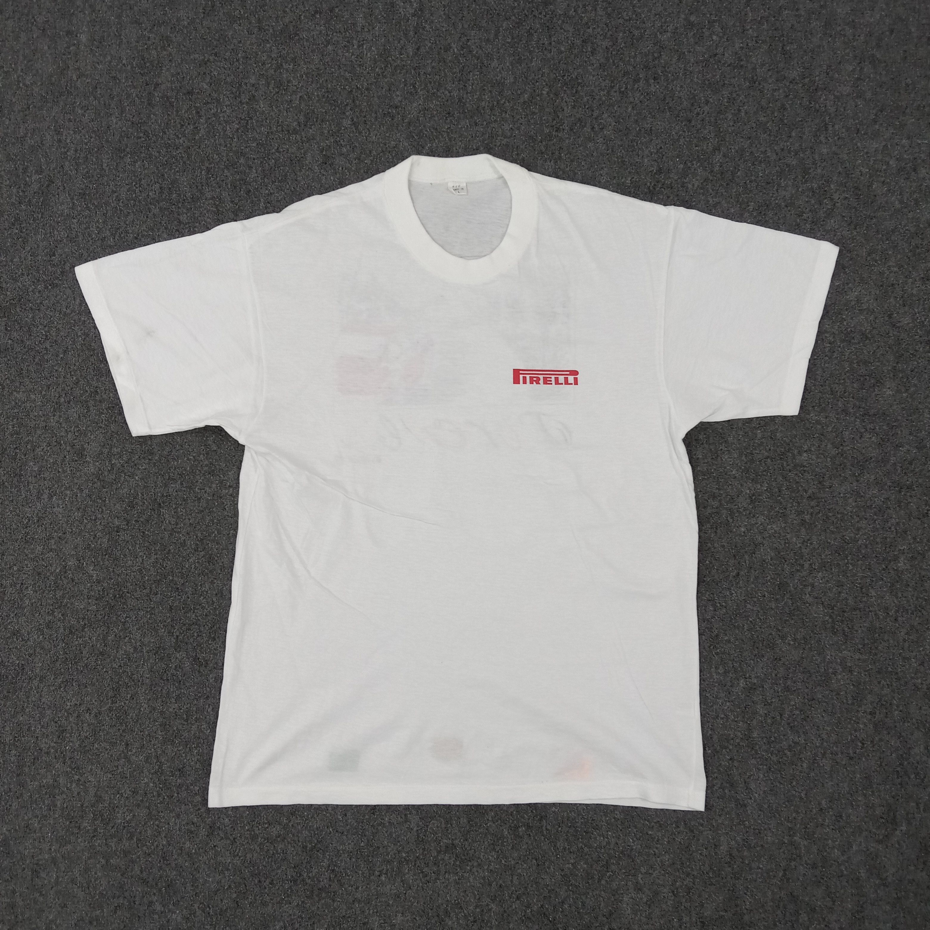 Pirelli × Vintage Pirelli Racing Classic Car Motorsport Vintage Tshirt Size US M / EU 48-50 / 2 - 4 Thumbnail