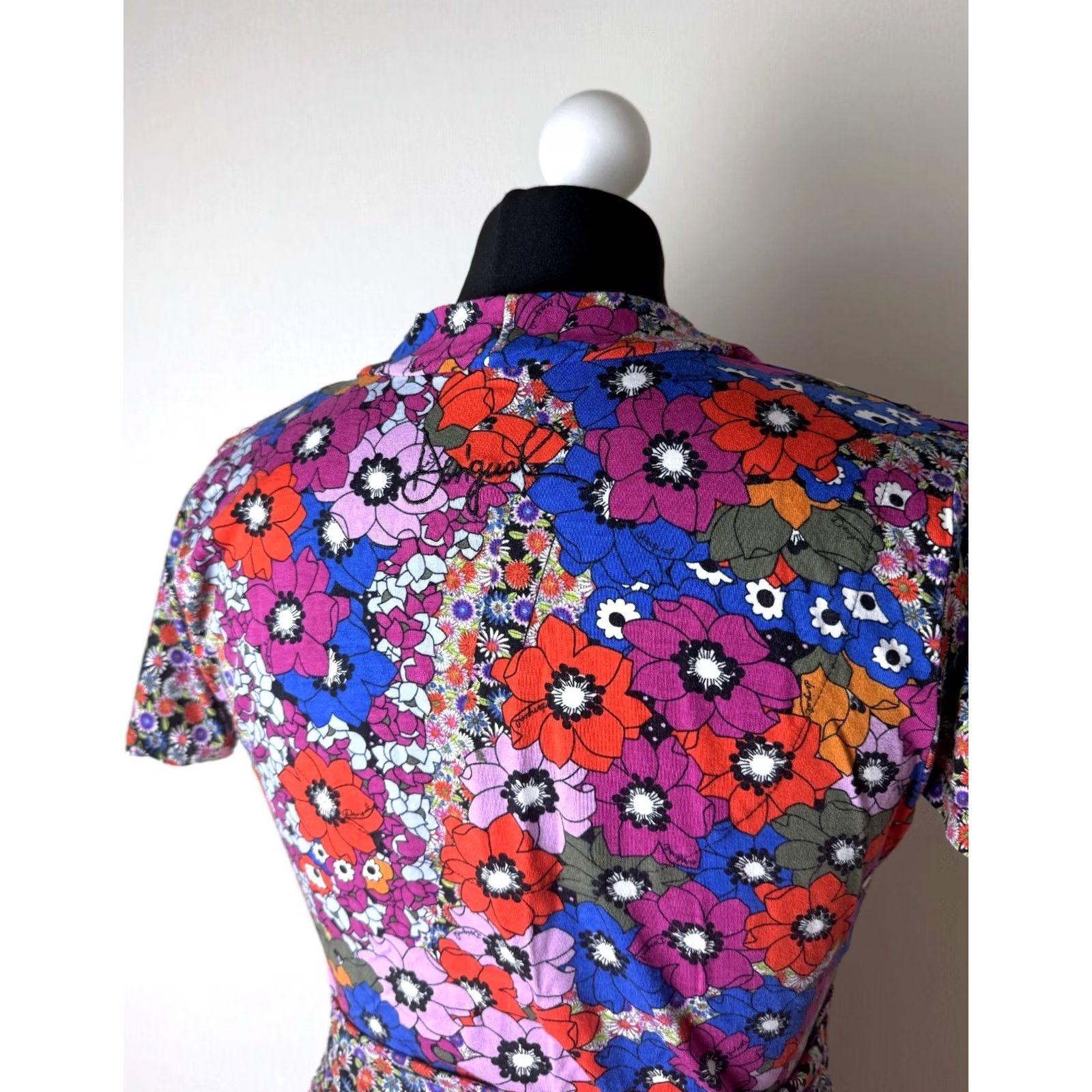 Desigual Desigual Dress Womens A-Line Multicoloured Knee Length M Size M / US 6-8 / IT 42-44 - 5 Thumbnail