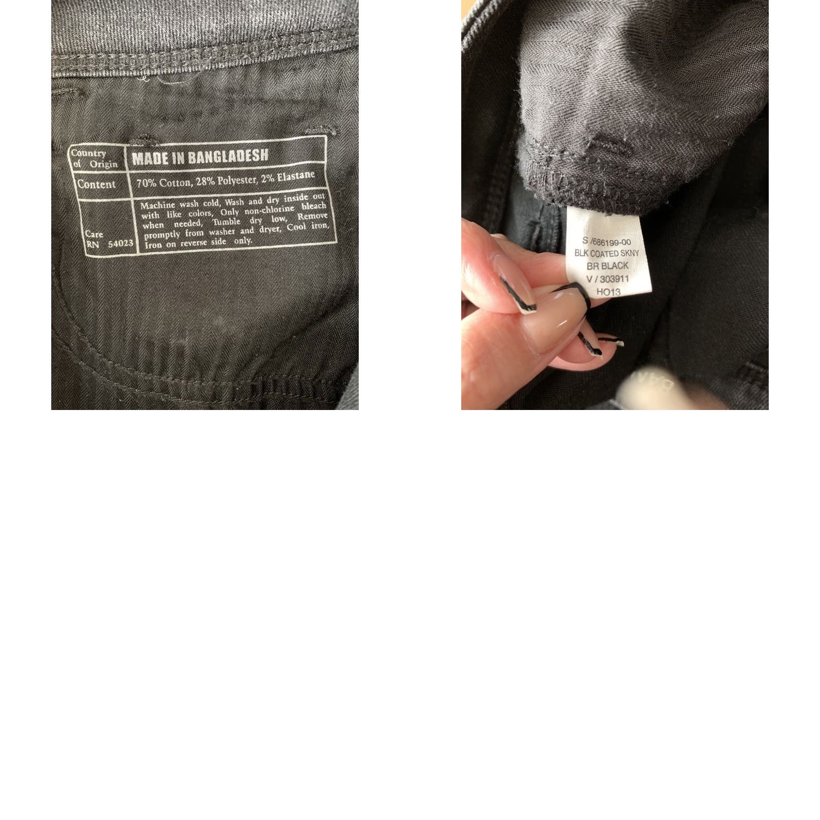 Banana Republic VINTAGE Banana Republic Jeans Womens 28x28 Slim Mid Rise Black Denim Pants Slimming Skinny Jeans Size 28" / US 6 / IT 42 - 8 Thumbnail