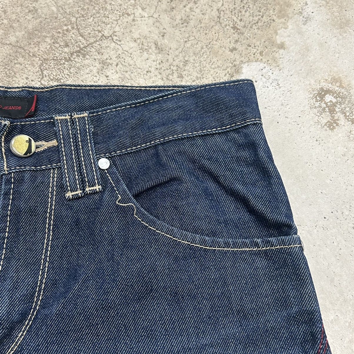 Levi's Y2k Levis Engineered Baggy Jeans Indigo Size US 29 - 7 Thumbnail